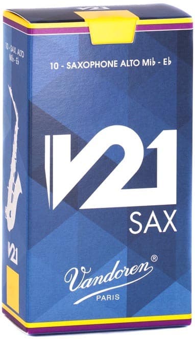 VANDOREN V21 ALTO SAX REED (BOX 10)