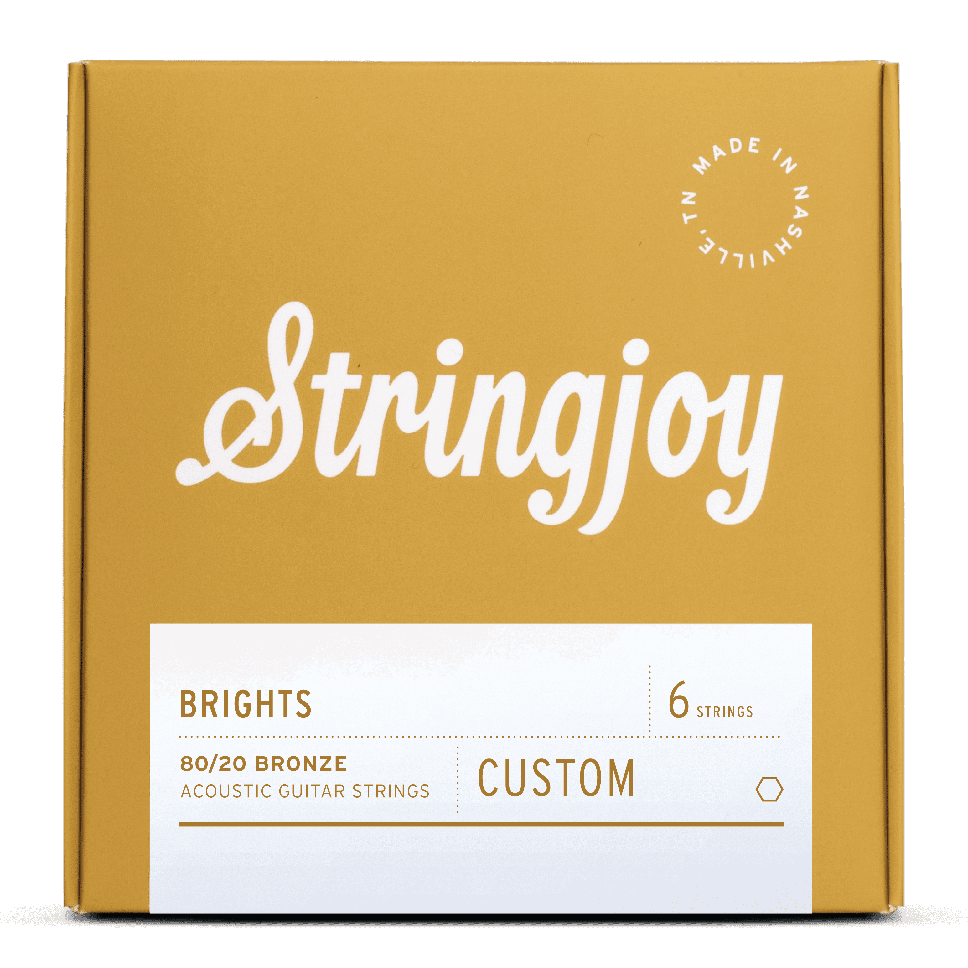 SJ CUSTOM 6 STRING 80/20 BRONZE