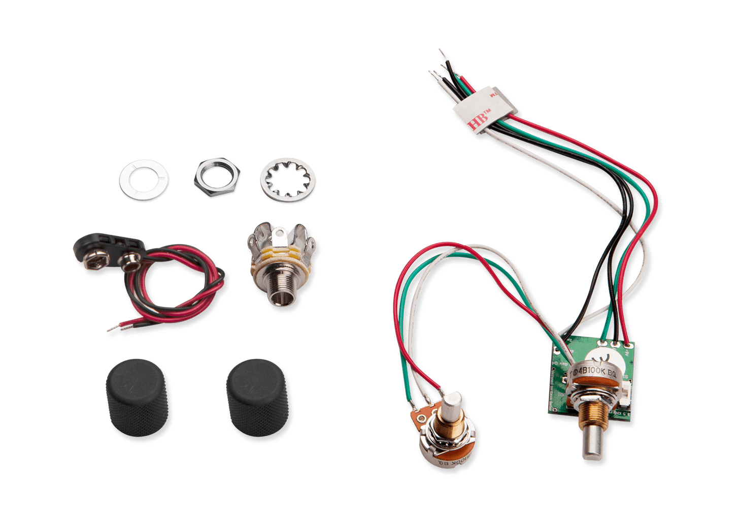STC-2S-BO BLACKOUTS BASS PREAMP TWO POT