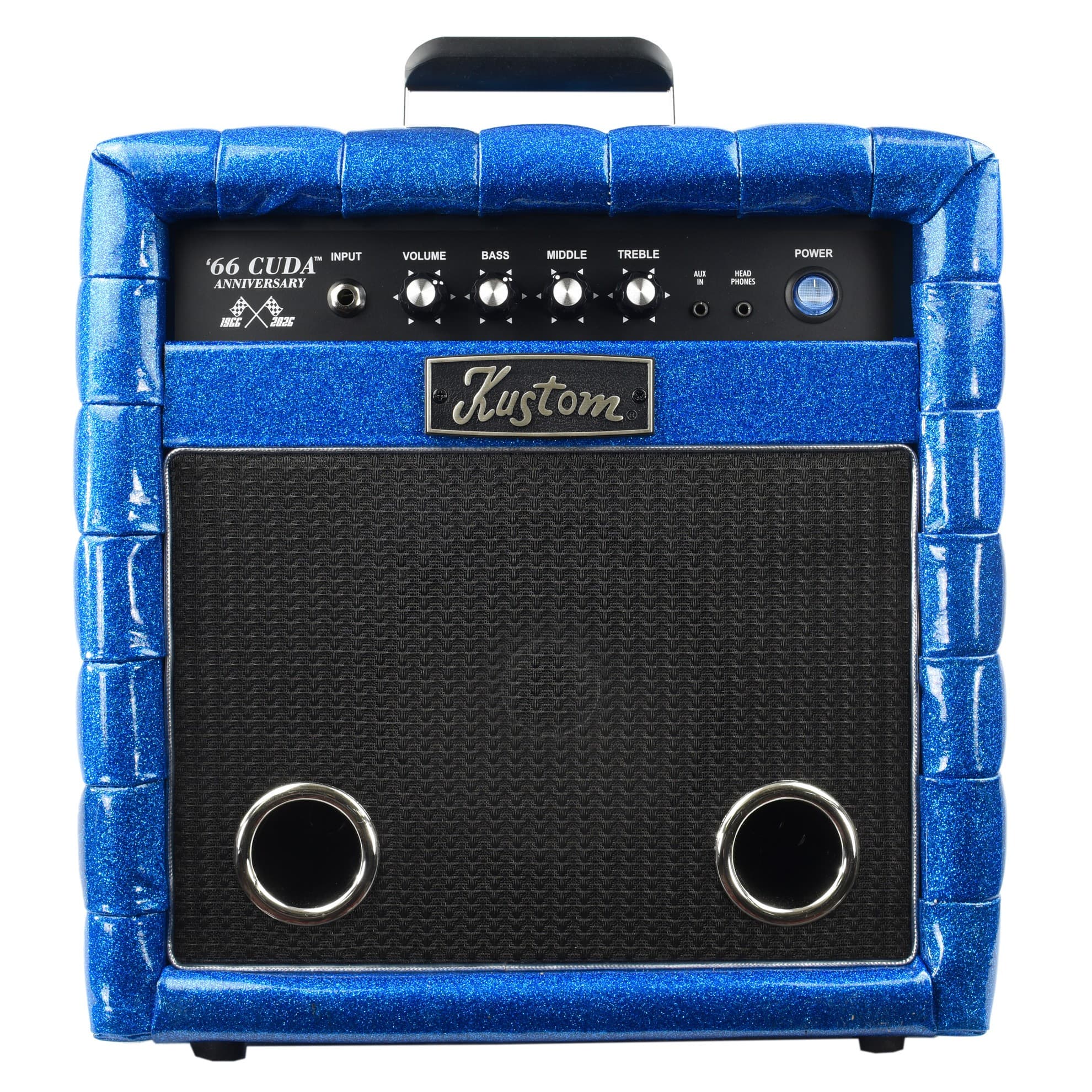 KUSTOM CUDA 10W BASS GUITAR COMBO BLUE