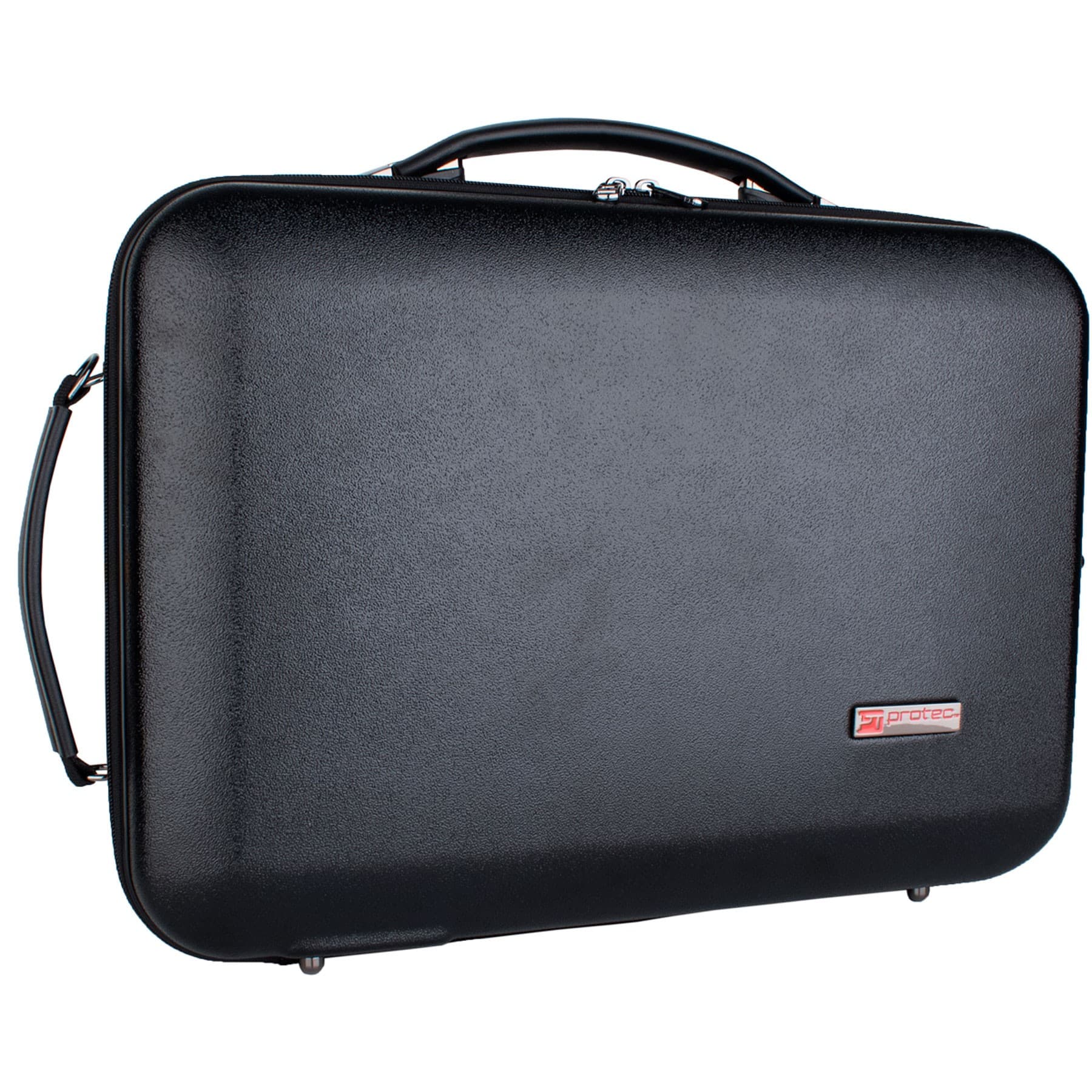 PROTEC DOUBLE CLARINET CASE BLK ABS