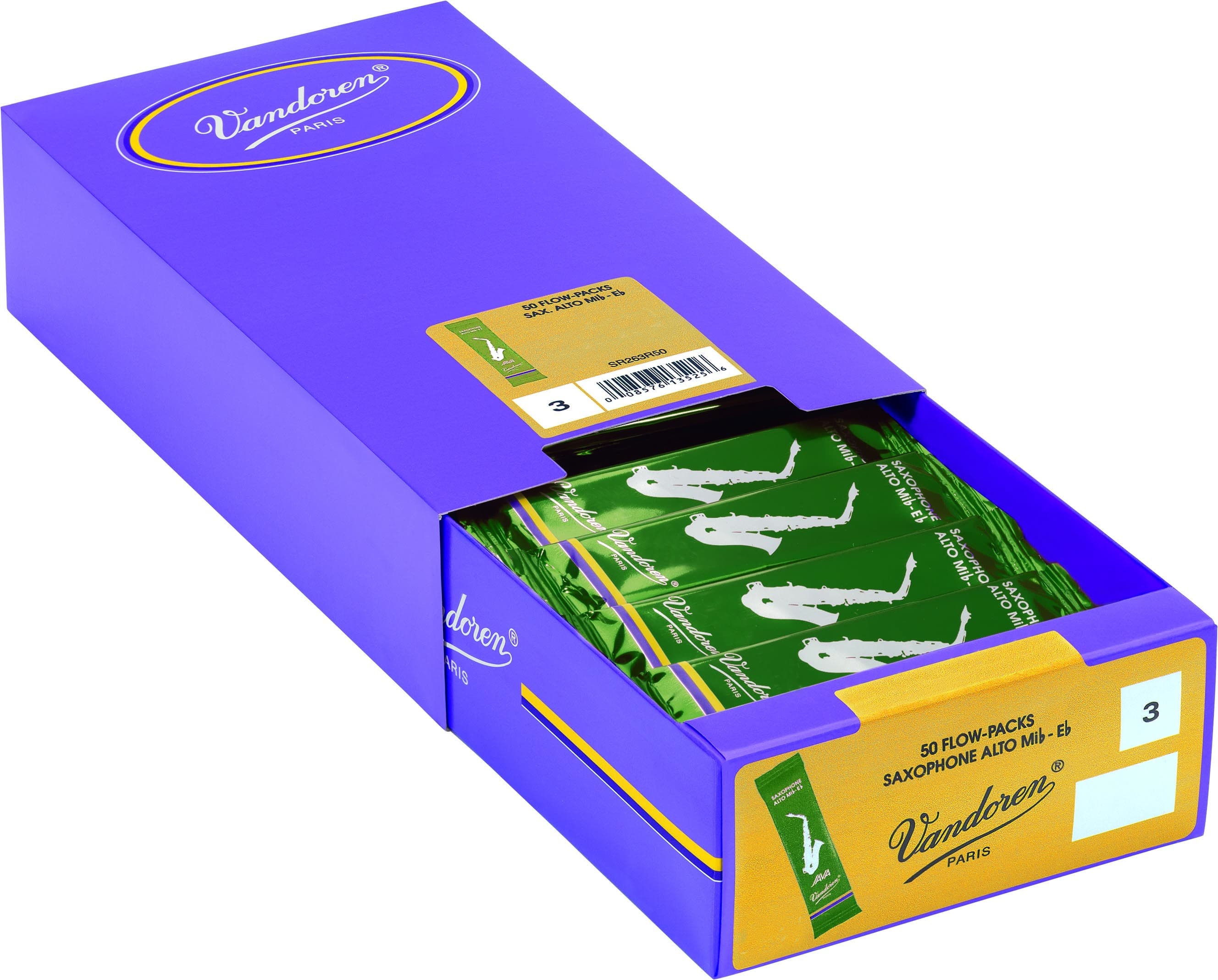 VANDOREN V16 ALTO SAX REED (BOX 50)