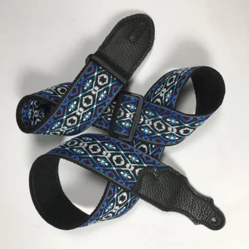 2 IN RETRO BLUE & PURPLE/BLACK LEATHER