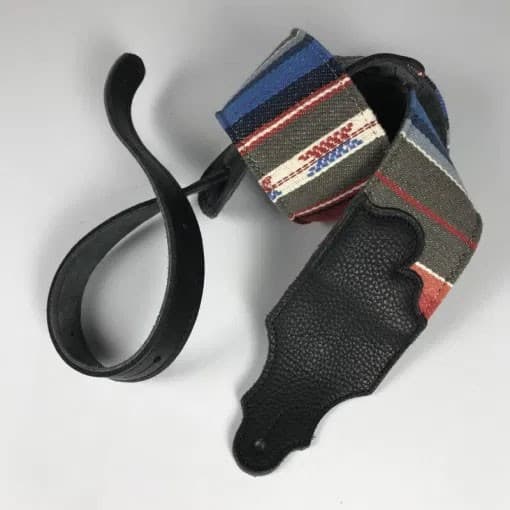 3 IN BLACK SADDLE BLANKET/SUEDE END