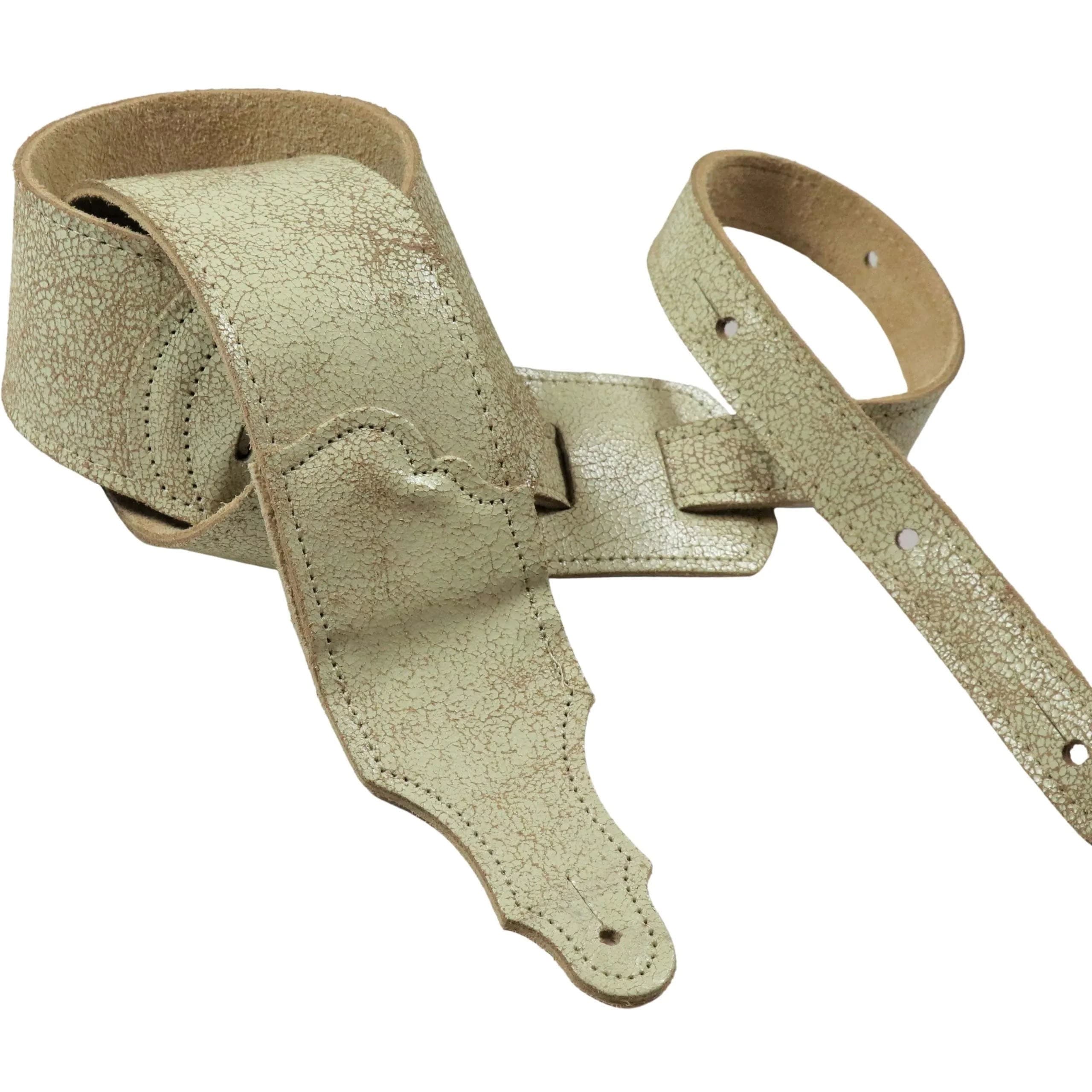 2.5 IN DISTRESSED GLOVE LEATHER/CREAM