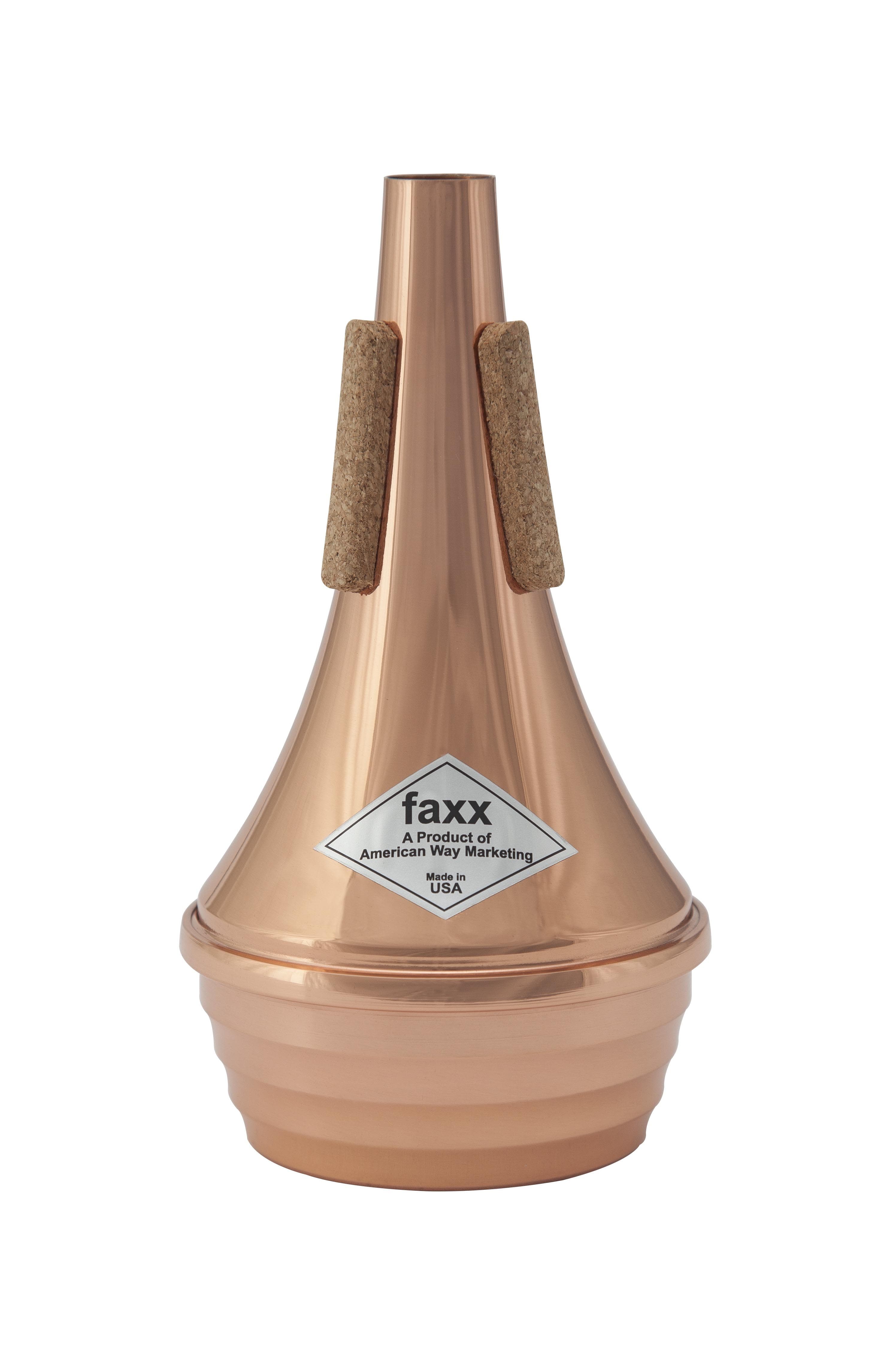 FAXX T/PET STRAIGHT MUTE COPPER W/RIB