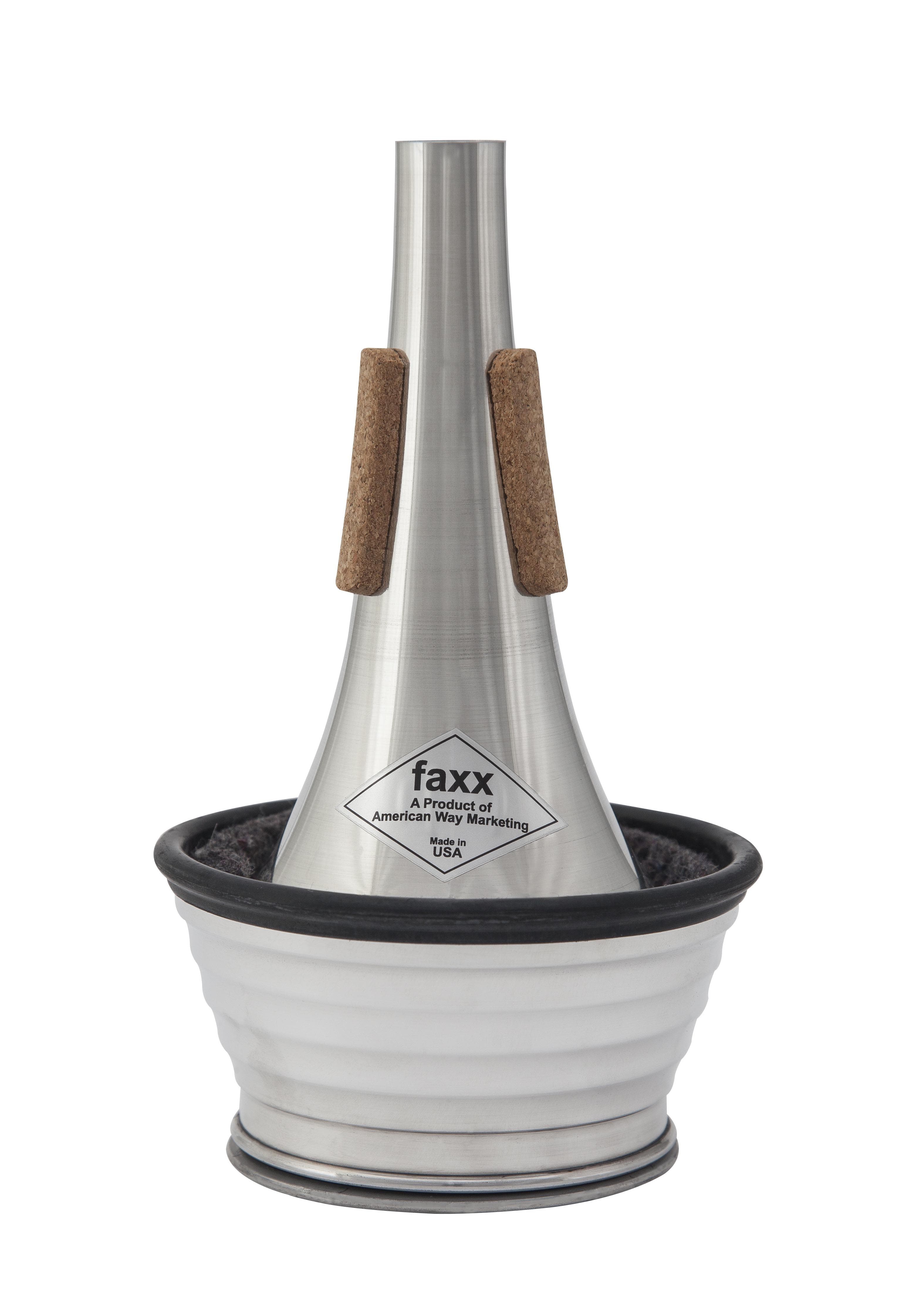 FAXX T/PET CUP MUTE ALLUMIN W/RIBBED CUP