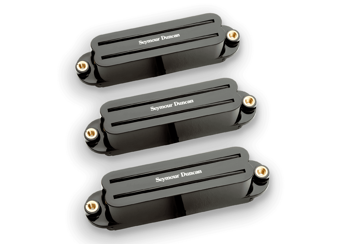 HOT RAILS FOR STRAT SET BLACK
