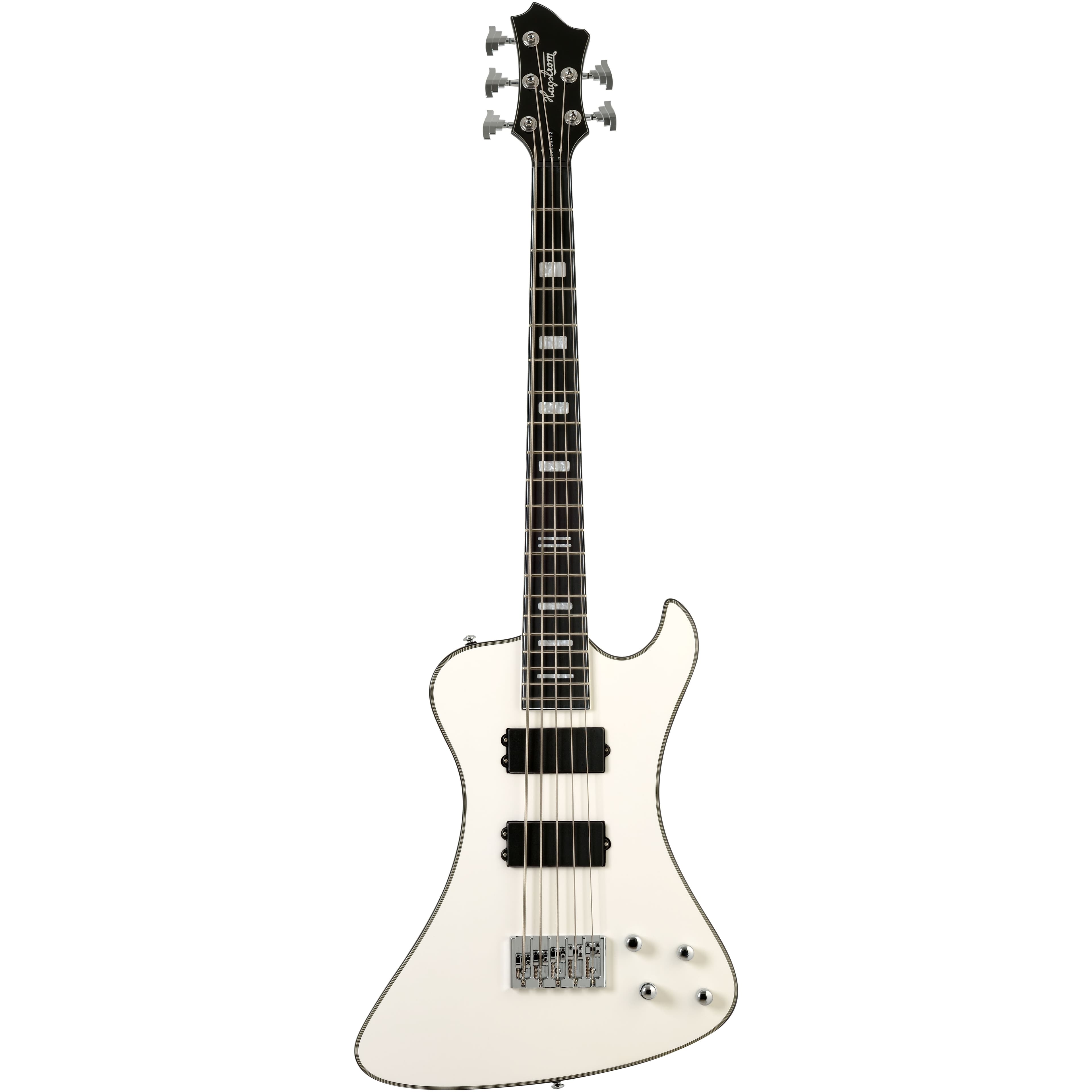 HAGSTROM NEKROMANT 5 STRING WHITE