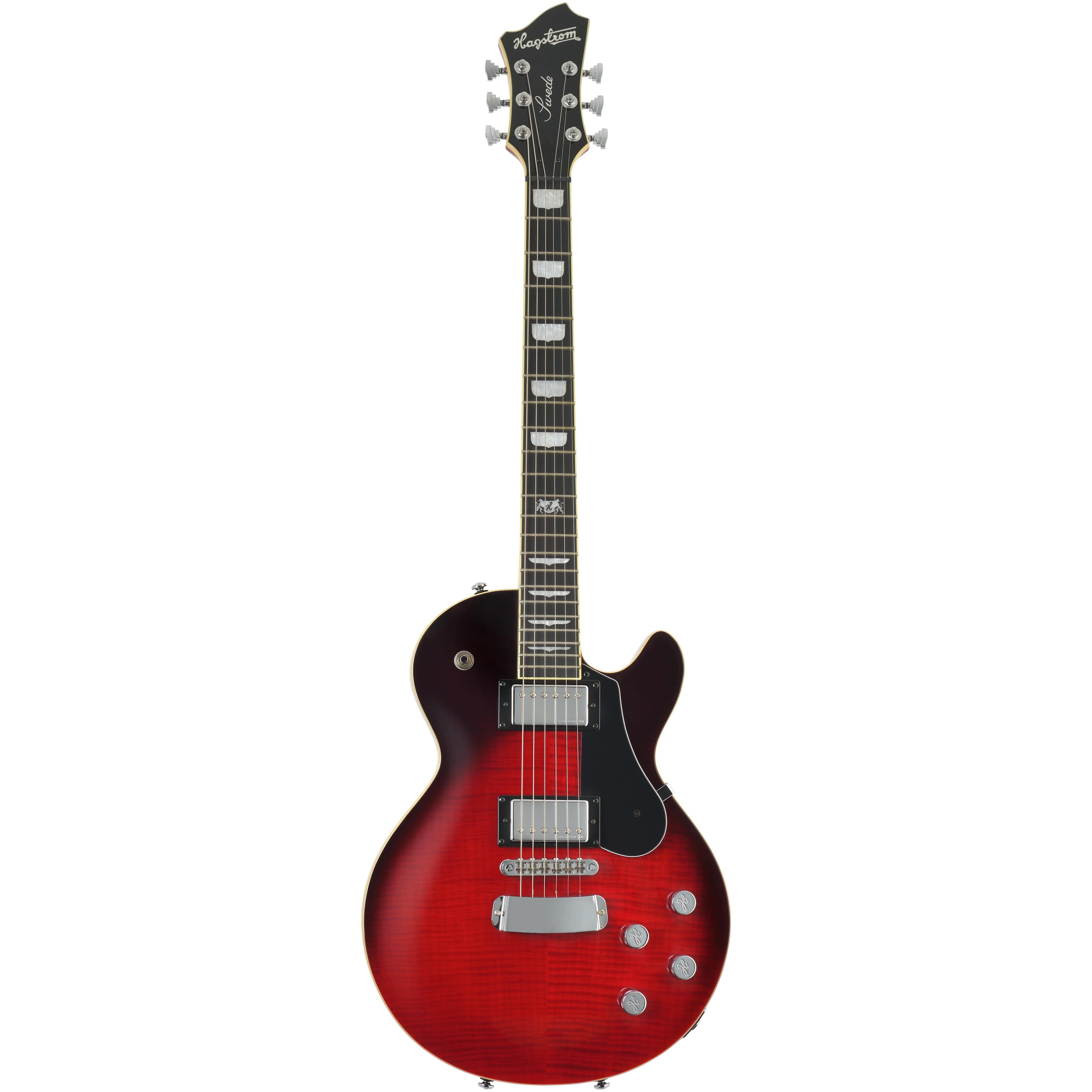 HAGSTROM SWEDE MKIII CRIMSON FLAME W/