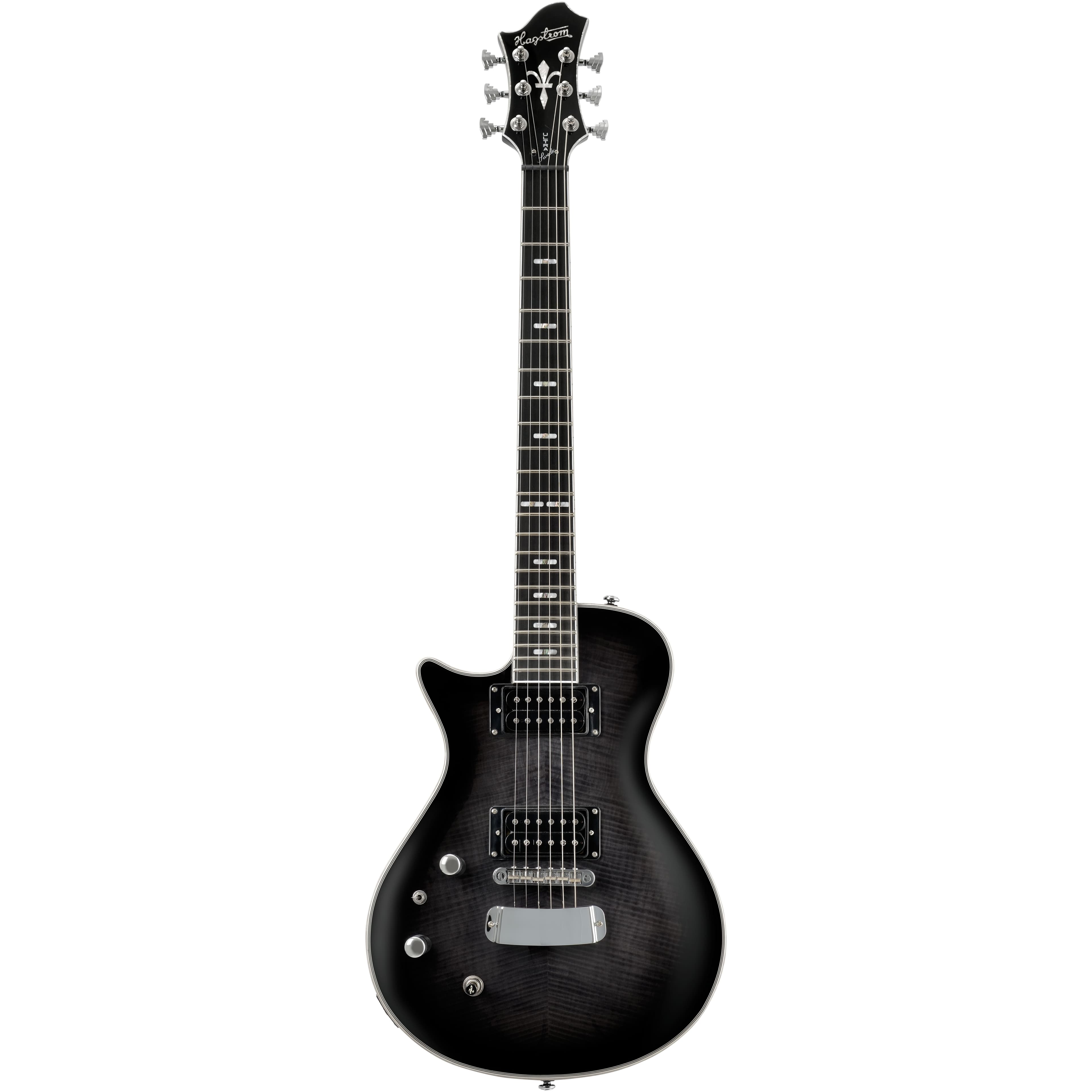 HAGSTROM ULTRA SWEDE COSMIC BLK BURST LH