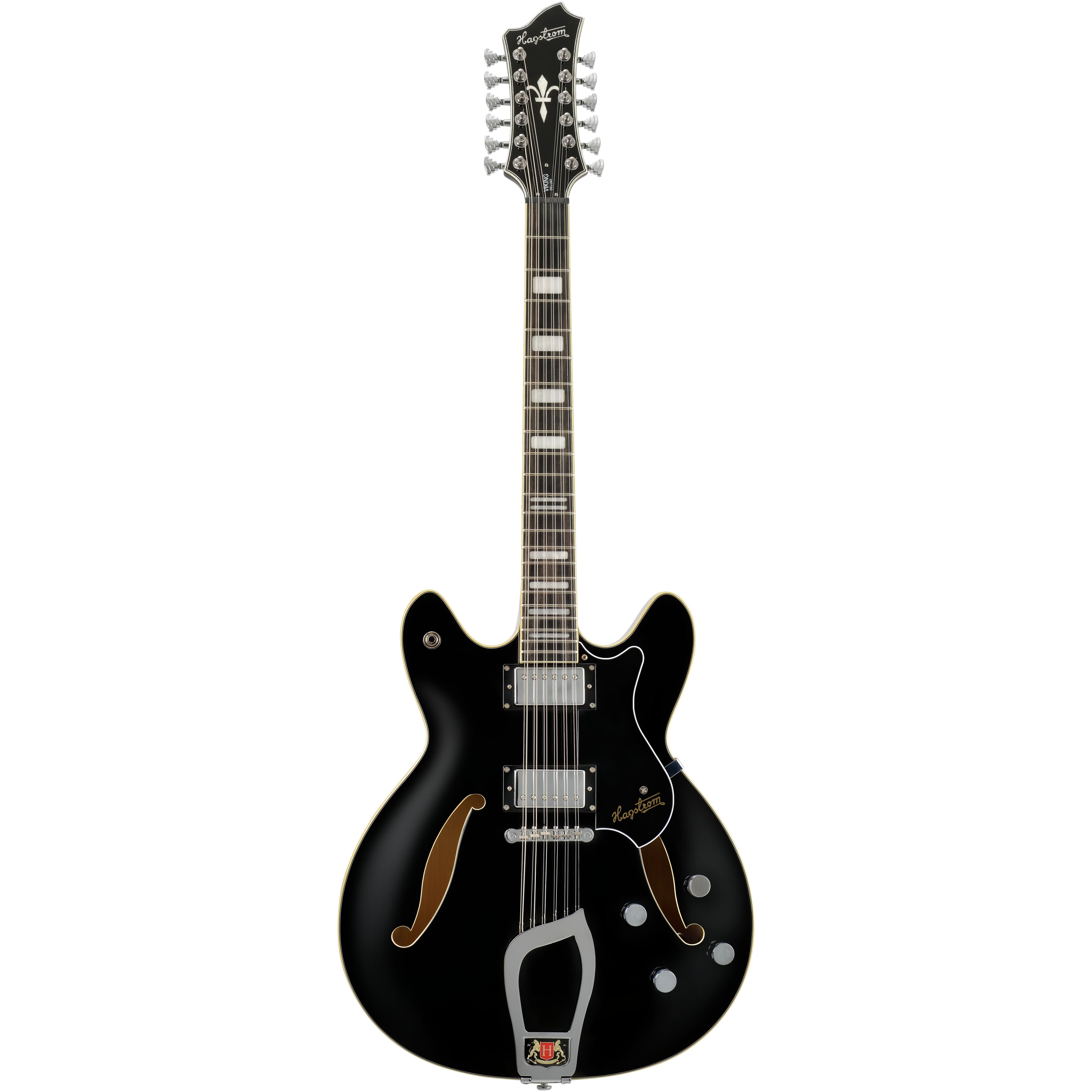 HAGSTROM VIKING DELUXE 12 STRING BLACK