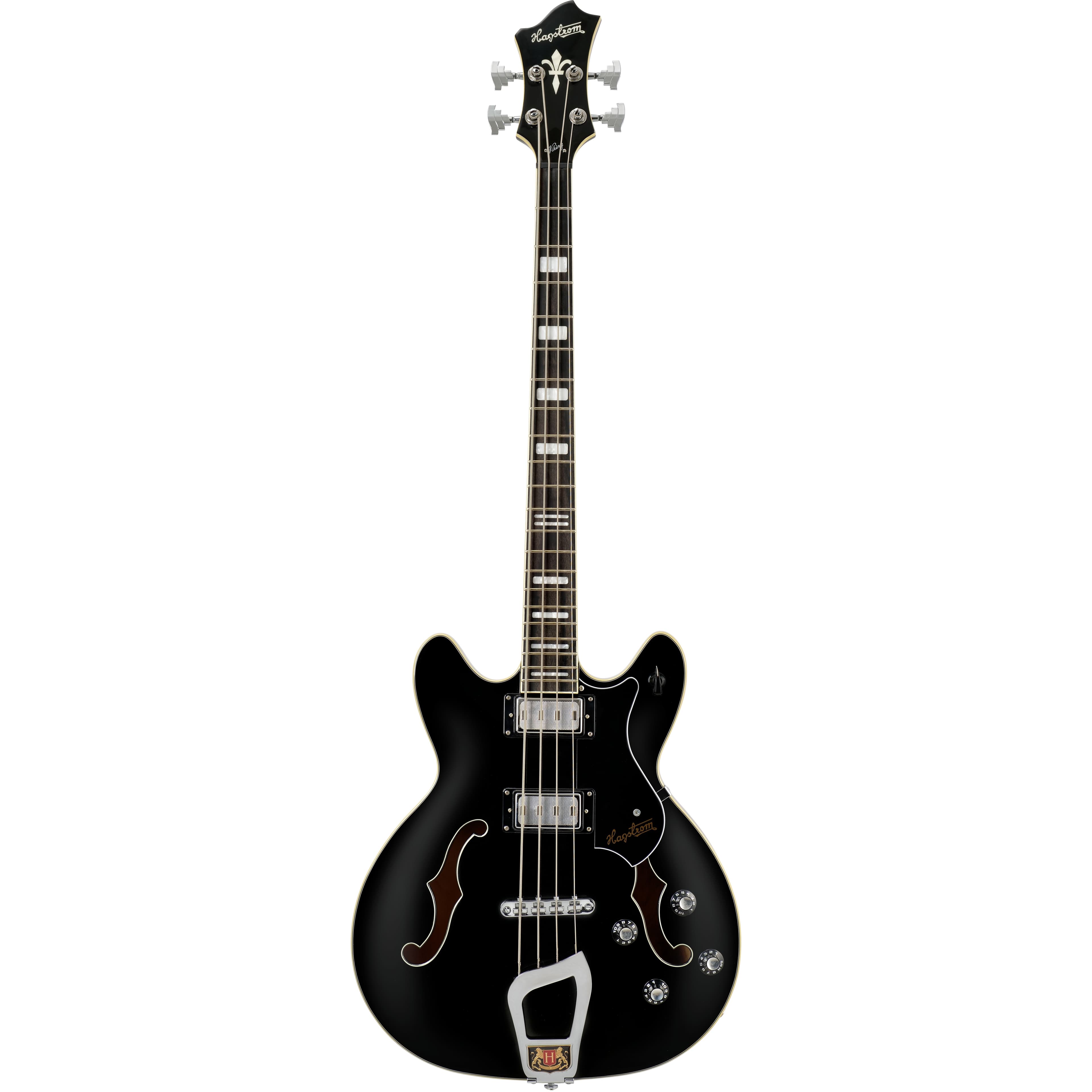 HAGSTROM VIKING BASS SHORT SCALE BLACK