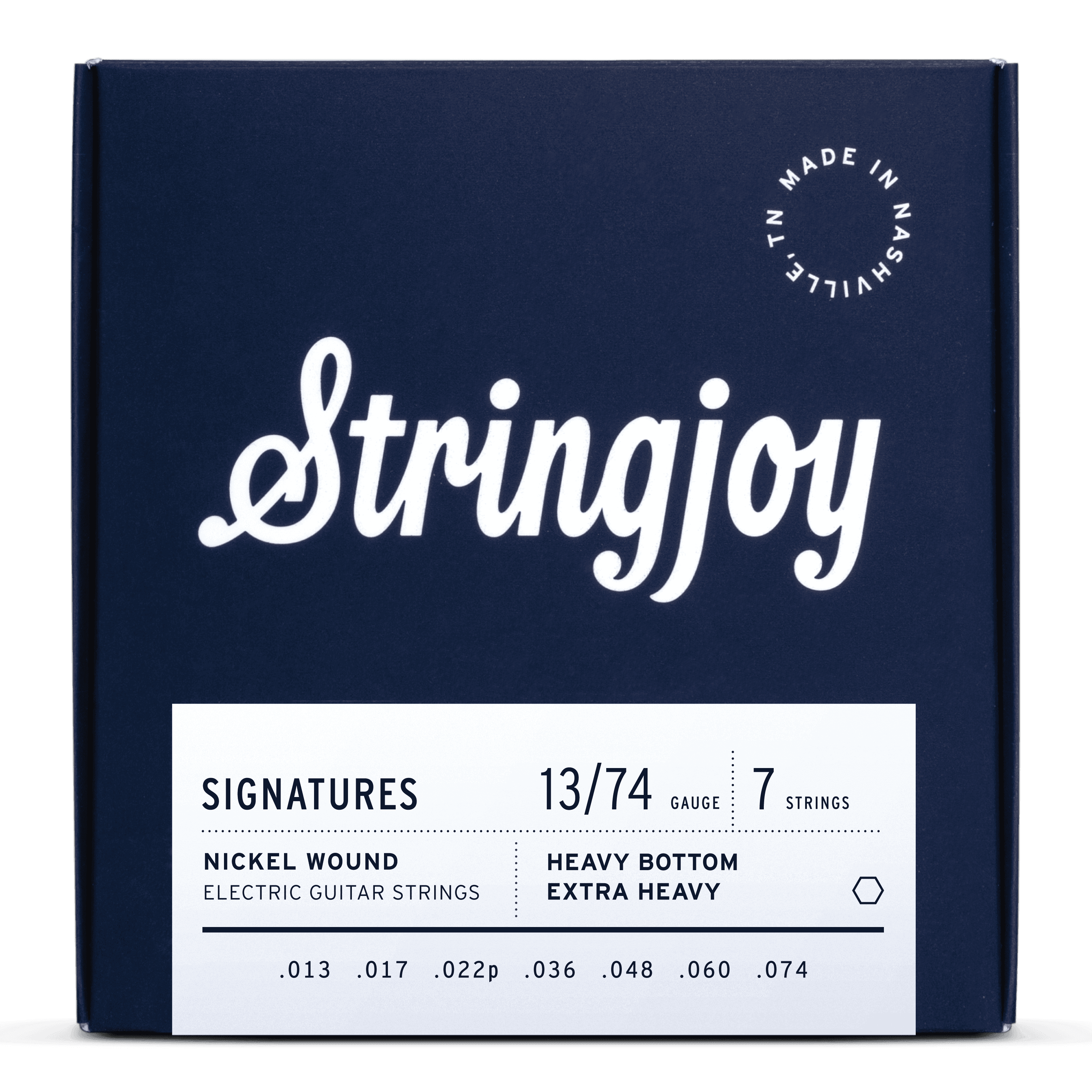 SJ 7 STR HVY BOTTOM EX HVY 13-74 NKL WND