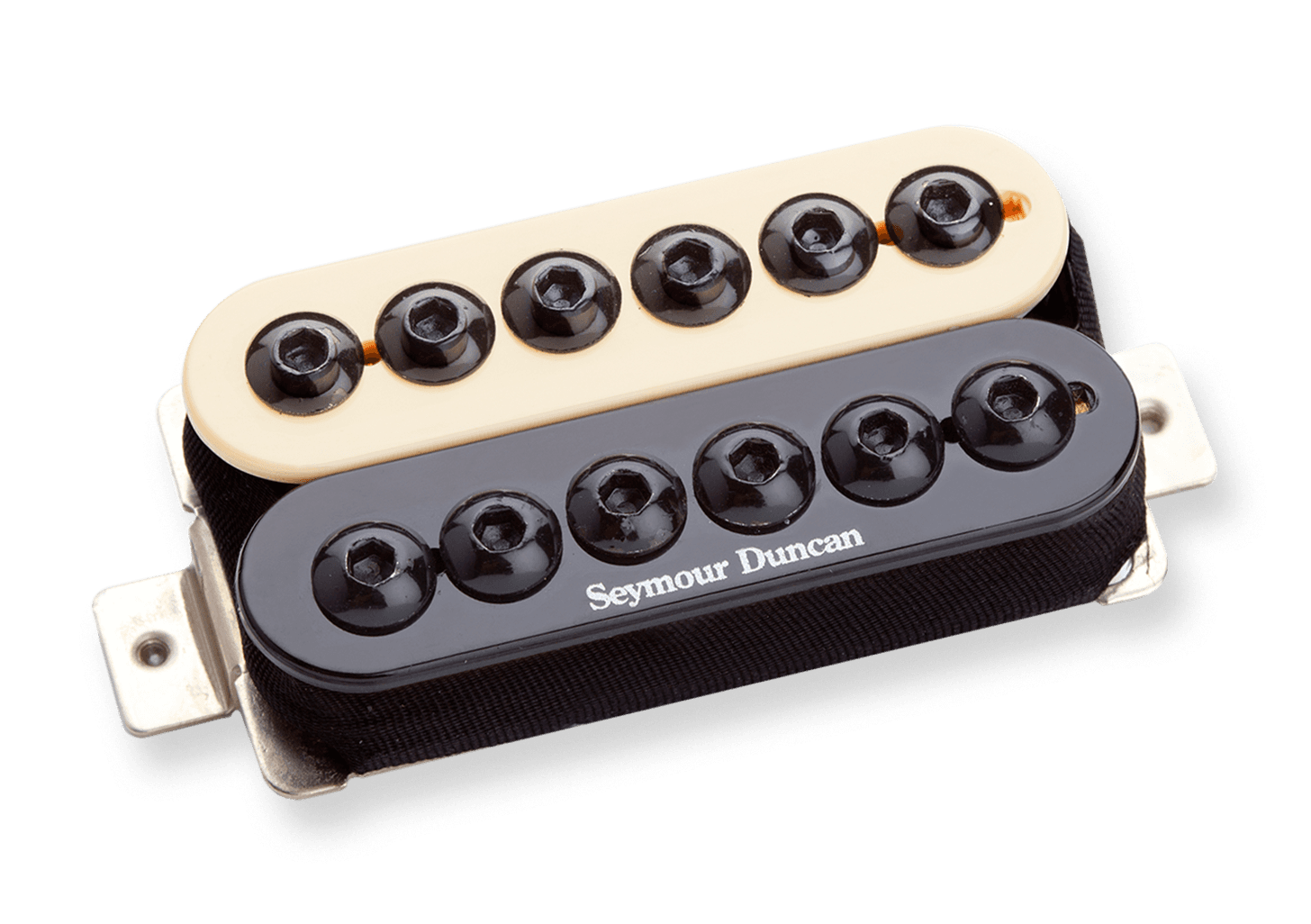 SH-8B INVADER HUMBUCKER REV ZEBRA BRIDGE