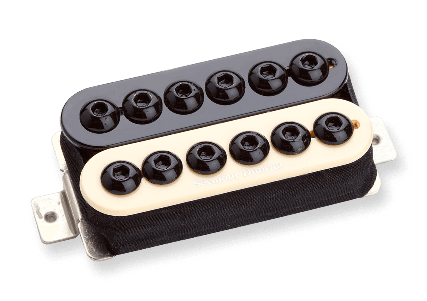 ^SH-8N INVADER HUMBUCKER REV ZEBRA NECK