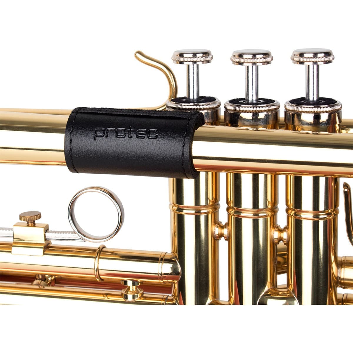 TRUMPET PADDED LEATHER FINGER SAVER