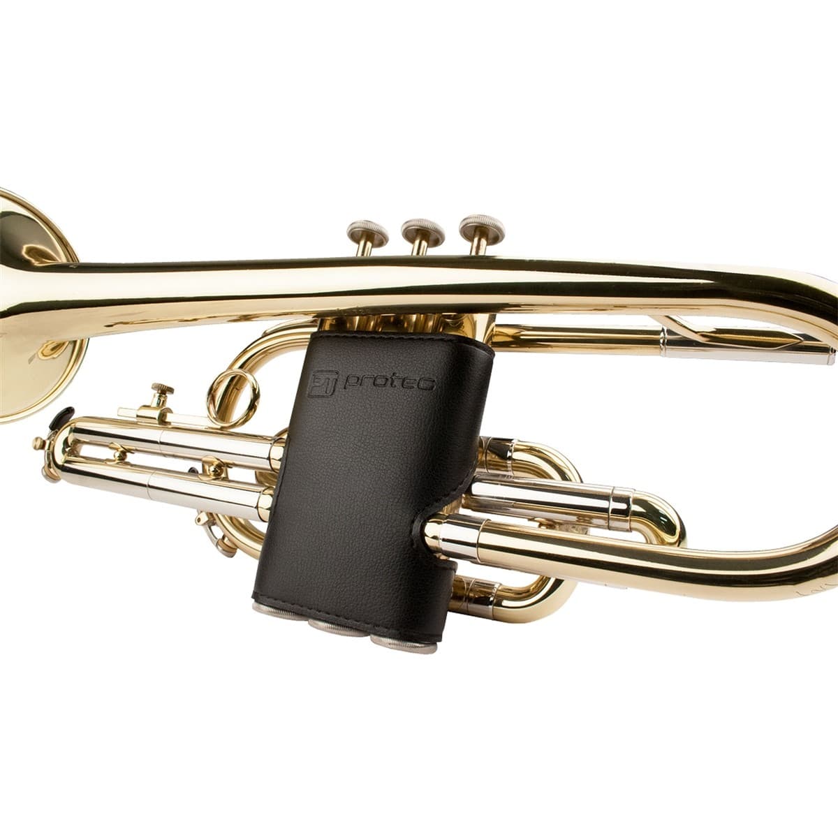 PROTEC CORNET LEATHER VALVE GUARD