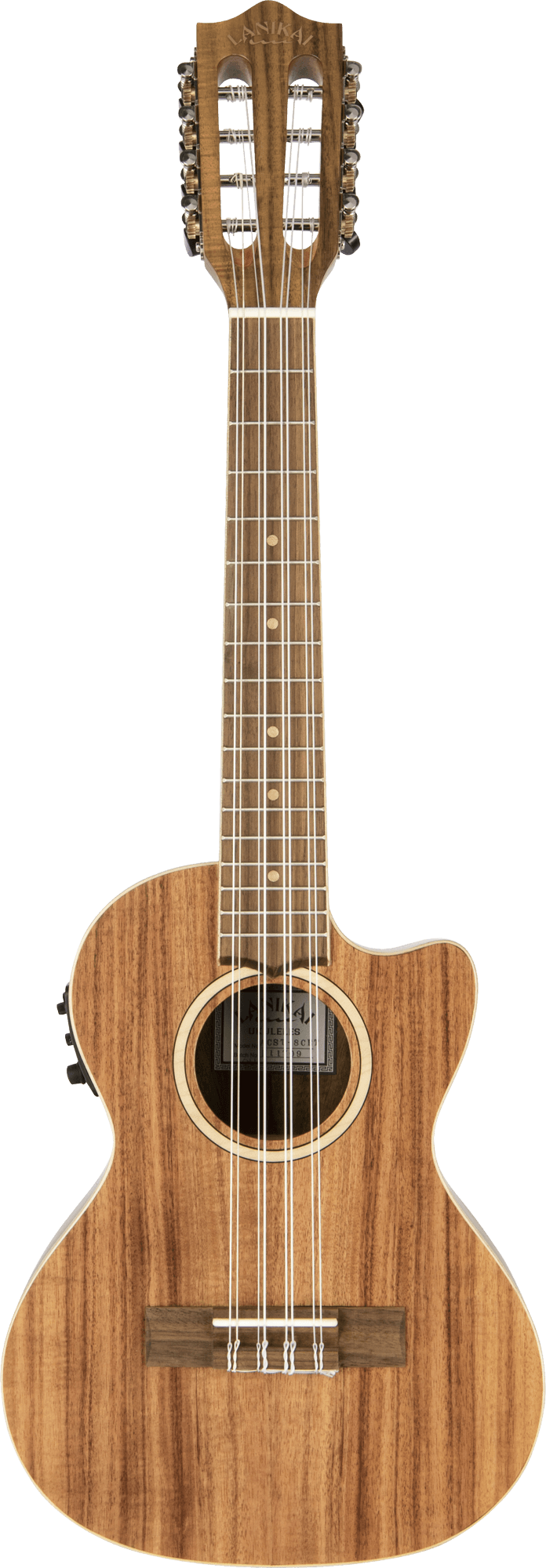 LANIKAI TENOR UKULELE ACACIA 8 STR.W/BAG