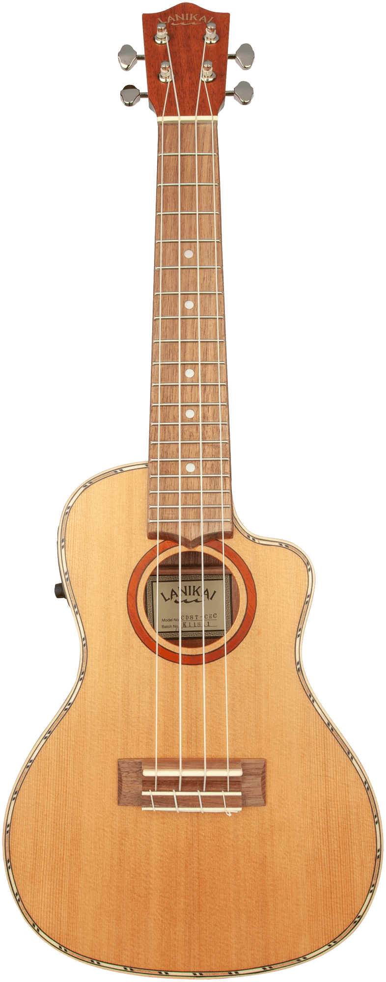 LANIKAI CONCERT UKULELE CEDAR CE W/BAG