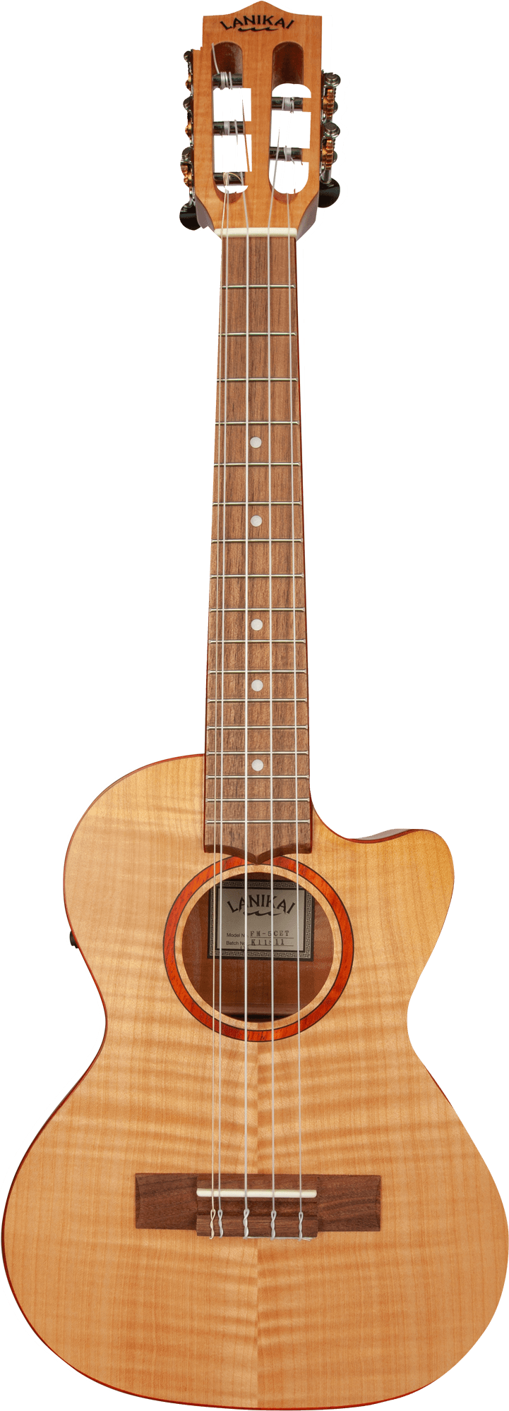 LANIKAI TENOR UKULELE FLAME MAPLE 5 STR
