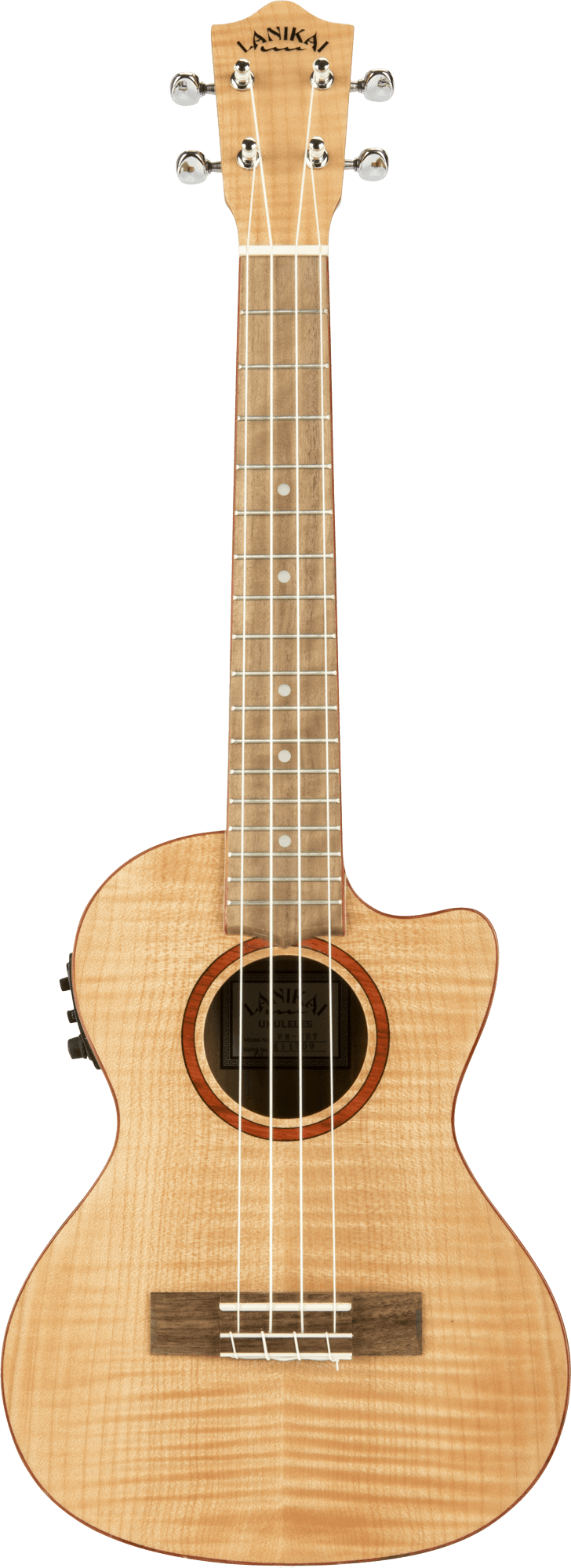 LANIKAI TENOR UKE FLAME MAPLE CE BAG