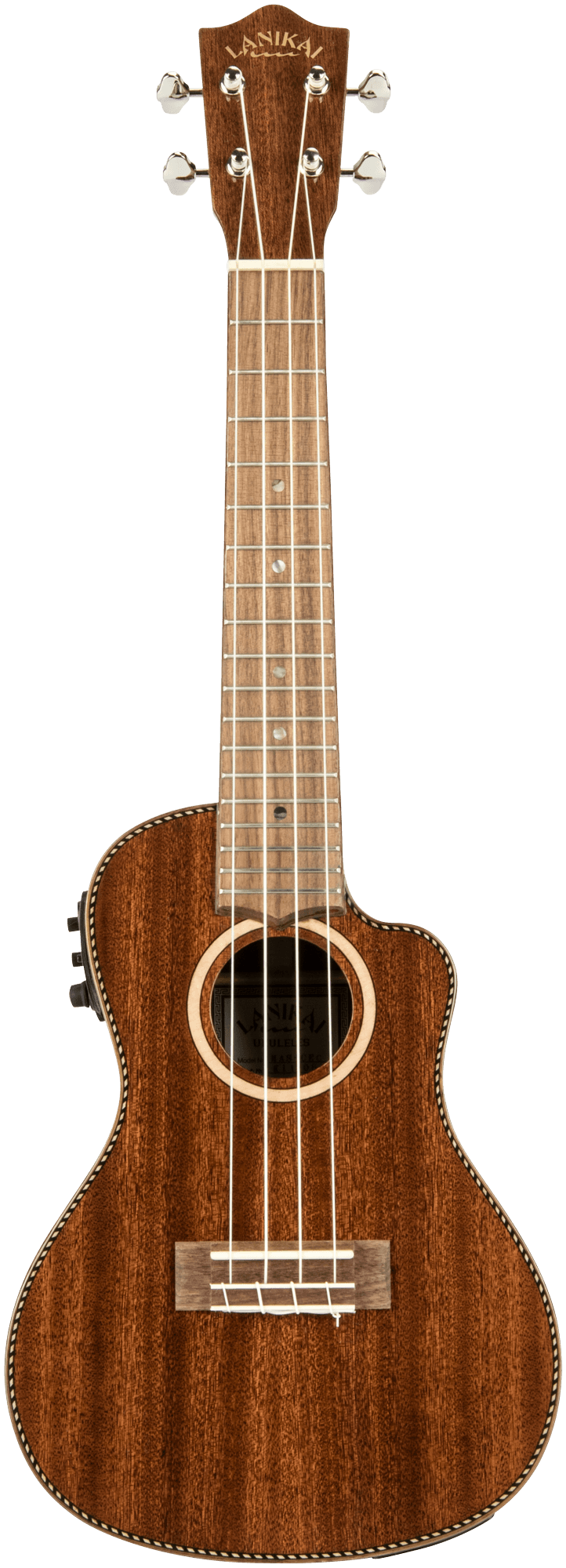 LANIKAI CONCERT UKE MAHOGANY CE GIGBAG