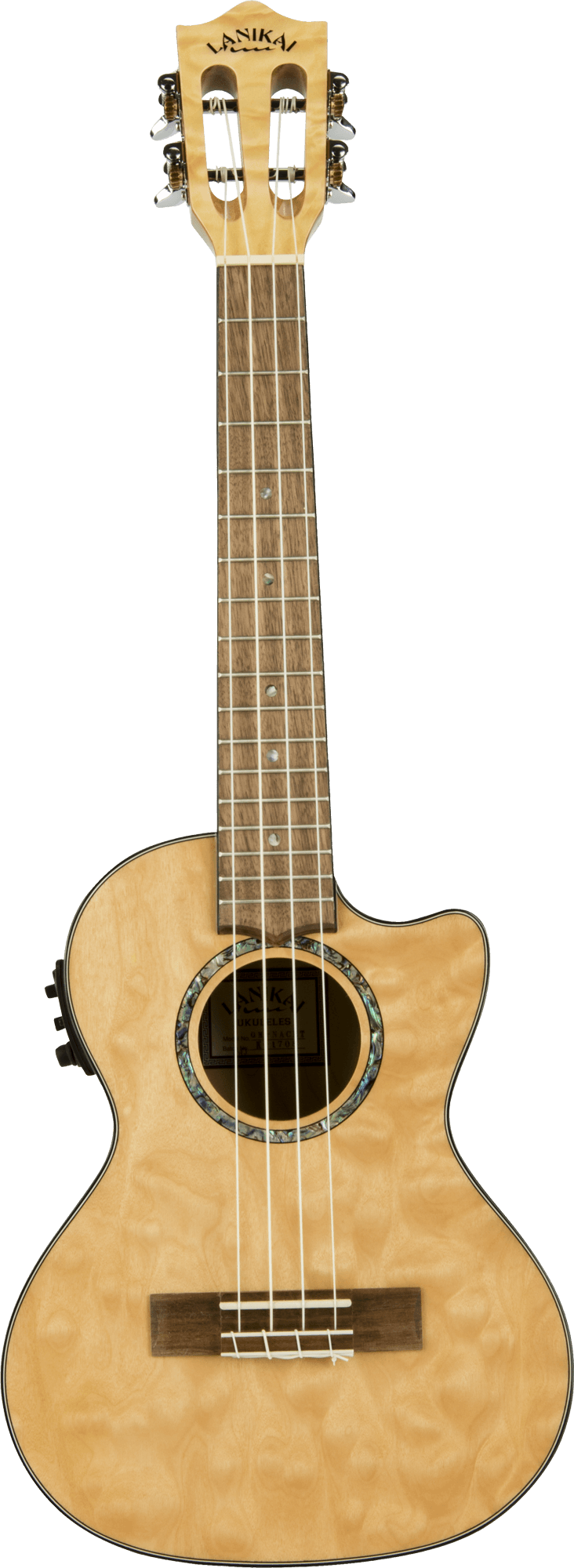 LANIKAI TENOR UKUE QUILTED MAPLE NAT CE
