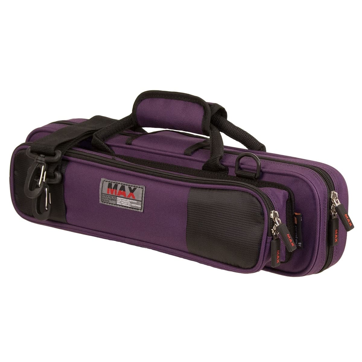 PROTEC MAX FLUTE CASE B OR C FOOT PURPL