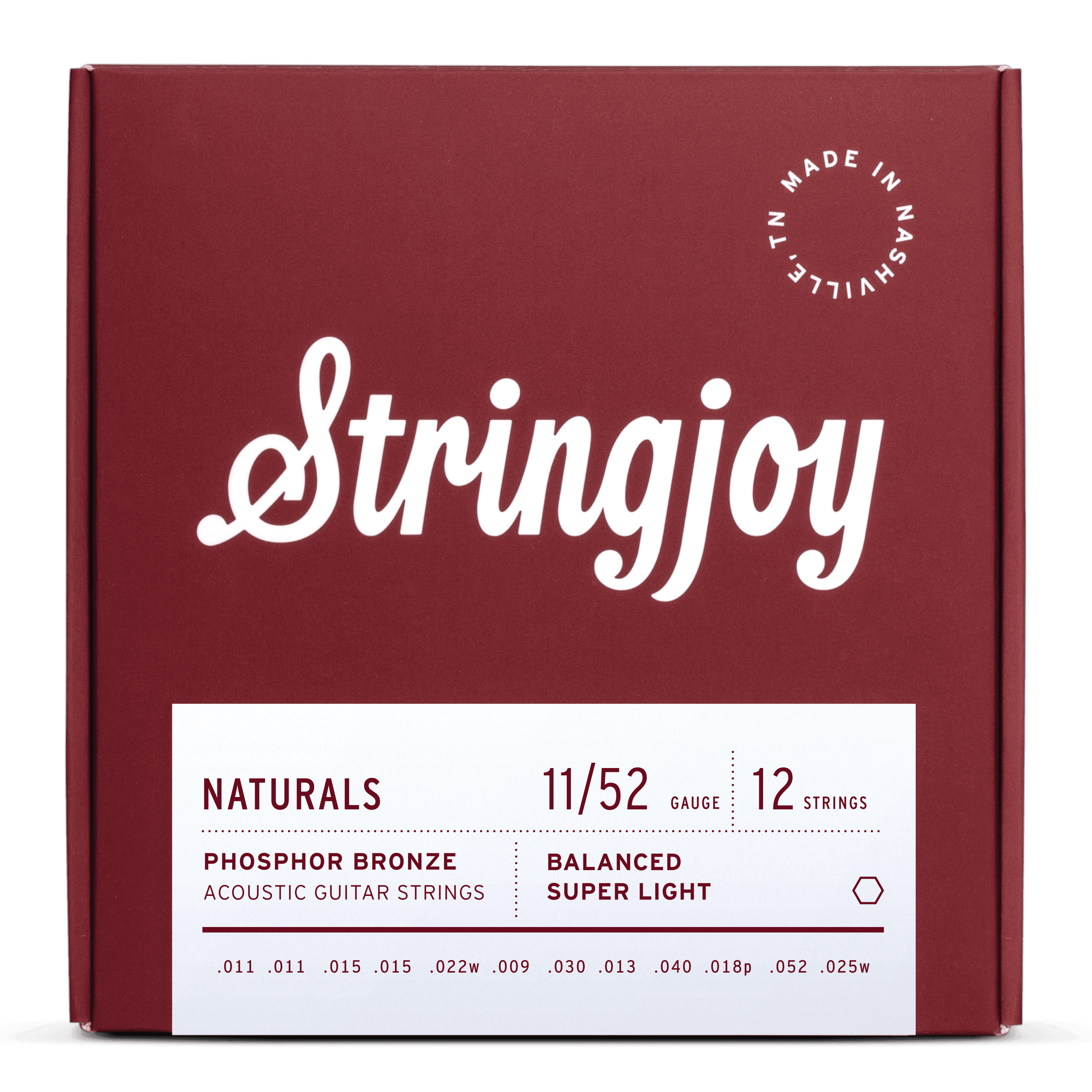 SJ 12 STR SUPER LGHT 11-52 PHOS.BRONZE