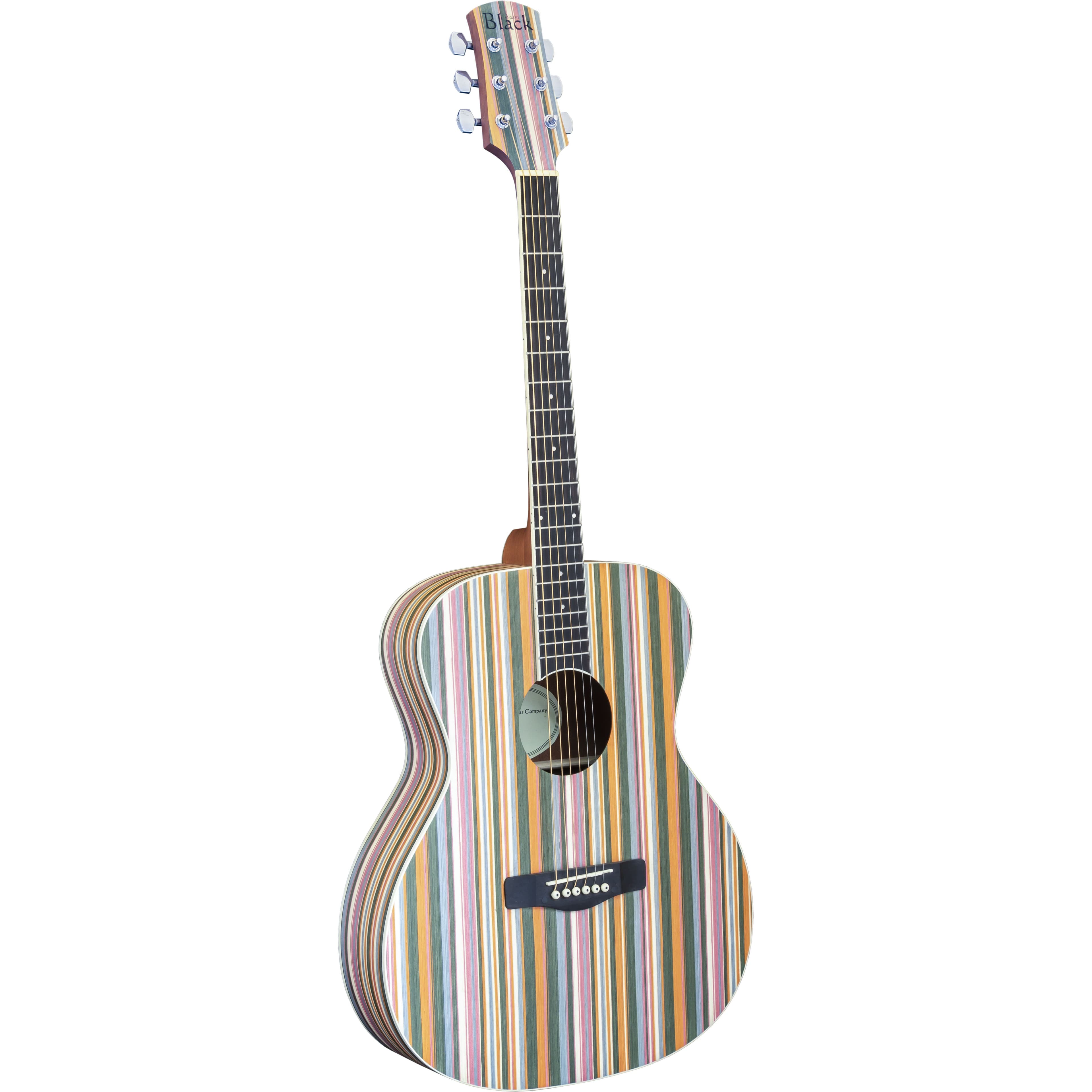 ADAM BLACK ACOUSTIC GUITAR RAINBOW