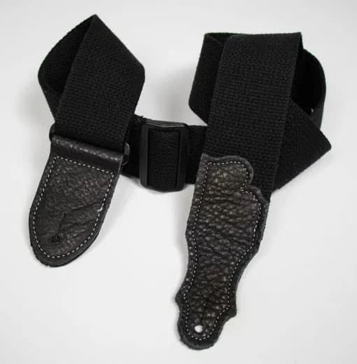 2 IN COTTON GLOVE LEATHER ENDS ALL BL