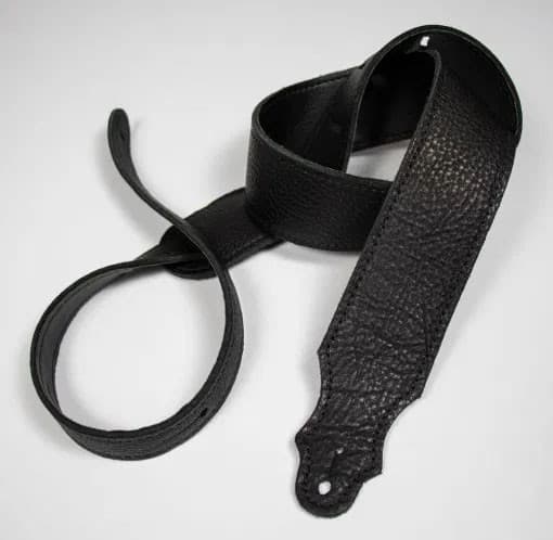 2 IN BLACK GLOVE LEATHER / BUCK BACKING