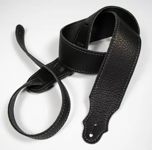 2 IN BLACK GLOVE LEATHER / BUCK BACKING