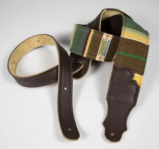 2 IN SADDLE BLANKET BROWN/BROWN LEATHER