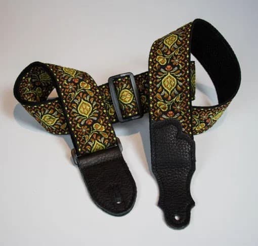 2 IN RETRO YELLOW/BLACK GLOVE LEATHER