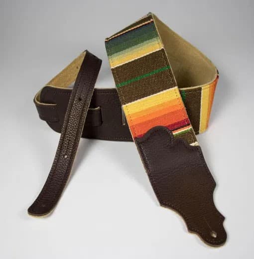 3 IN BROWN SADDLE BLANKET/SUEDE END