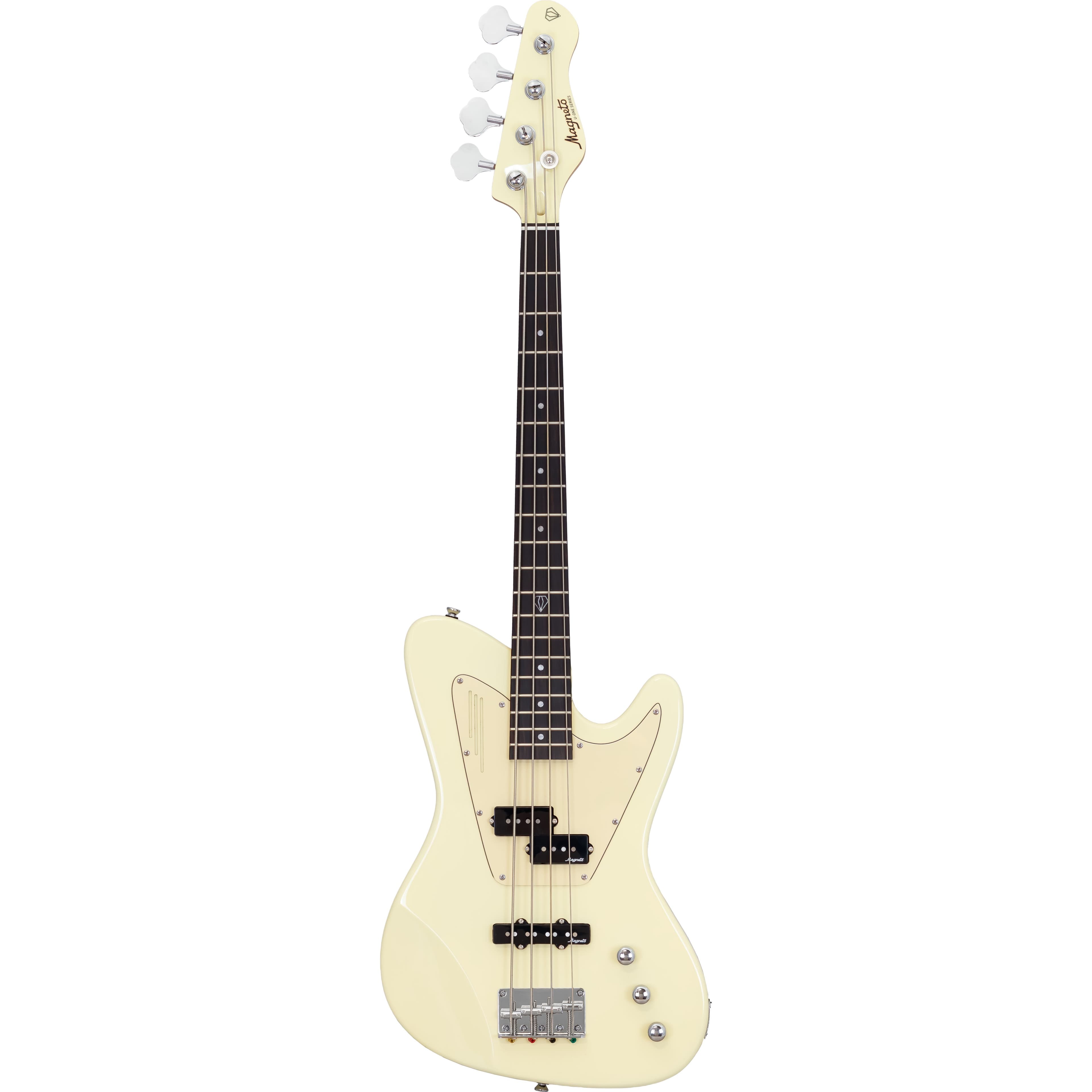 MAGNETO RUBY BASS VINTAGE WHITE