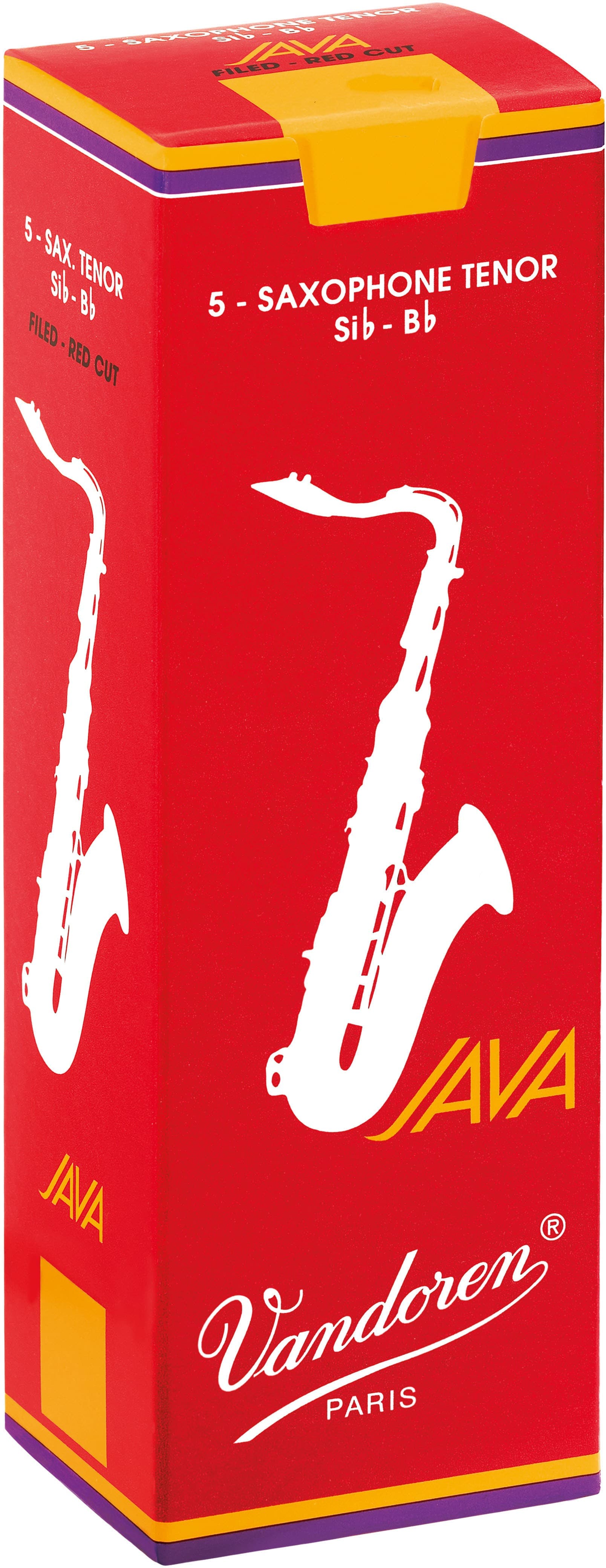 VADOREN TENOR SAX JAVA RED CUT REED BOX