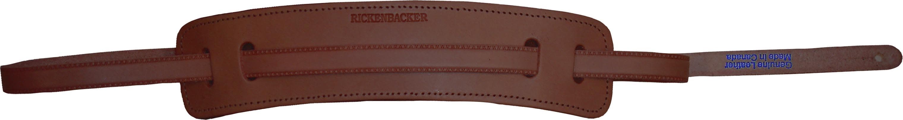 RICKENBACKER LEATHER GTR.STRAP - MAROON
