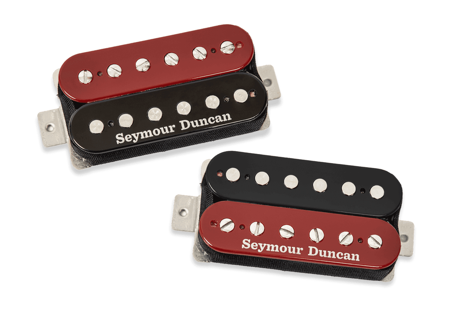 SH-4/SH-2N HOT RODDED HB SET RED/BLK