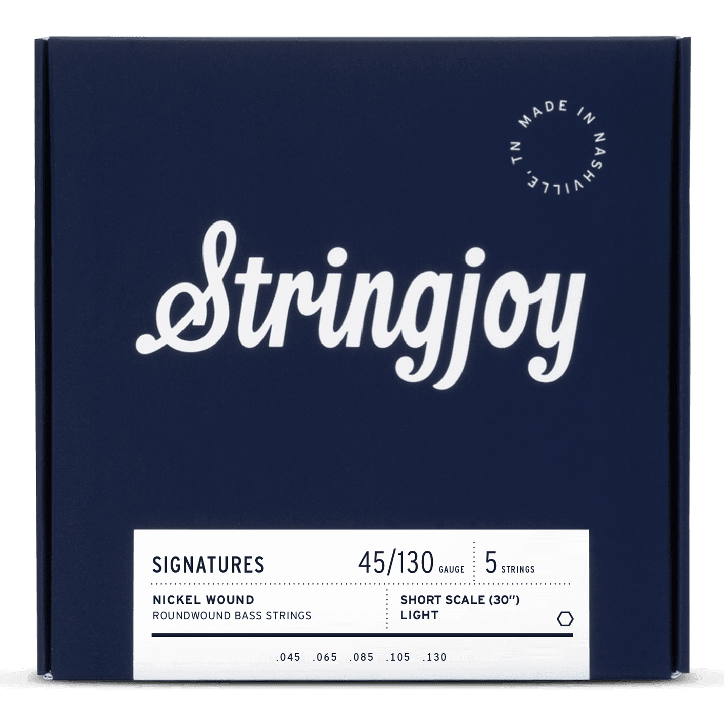 SJ LGT 45-130 5 STR S/S NKL WND