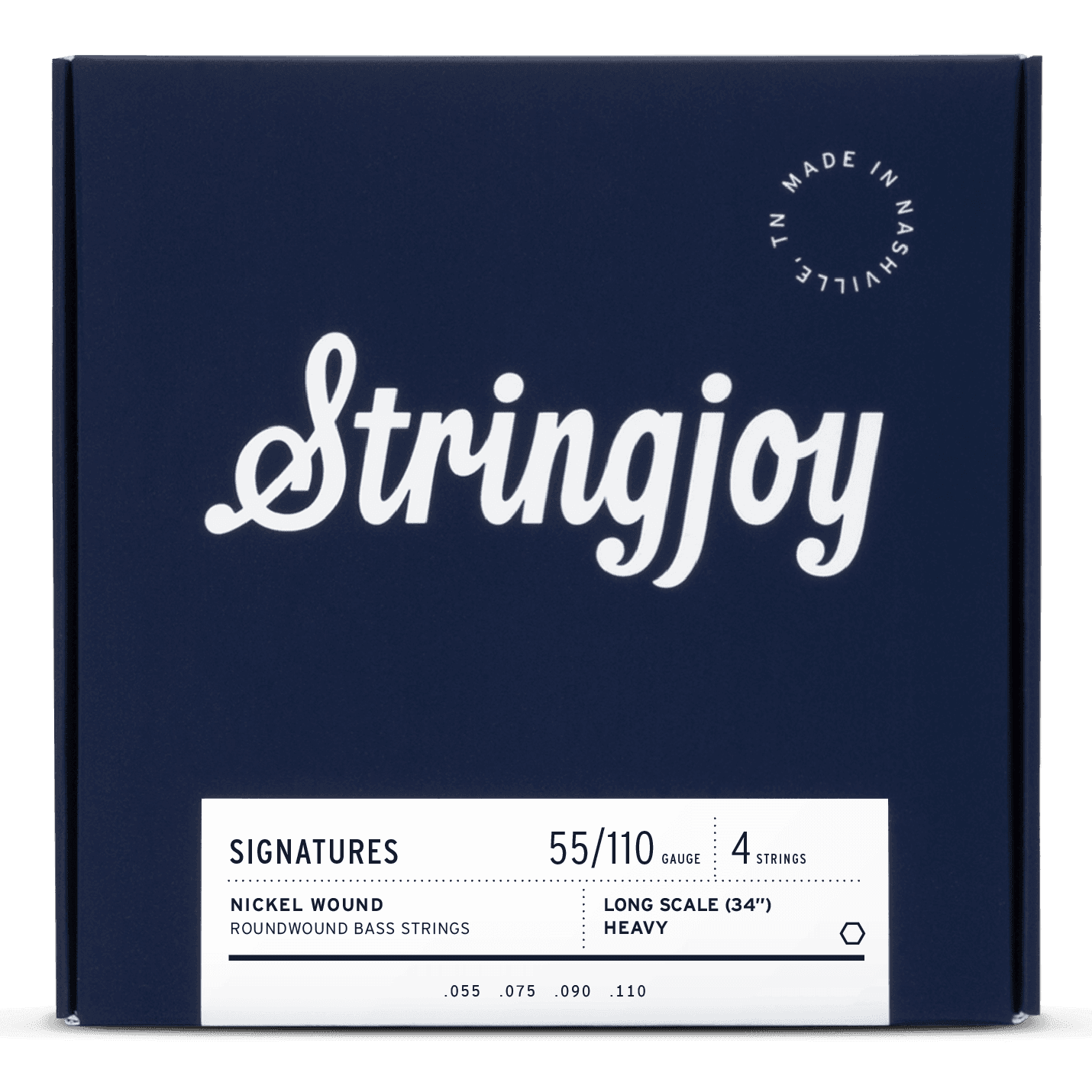 SJ HVY 55-110 4 STR L/S NKL WND