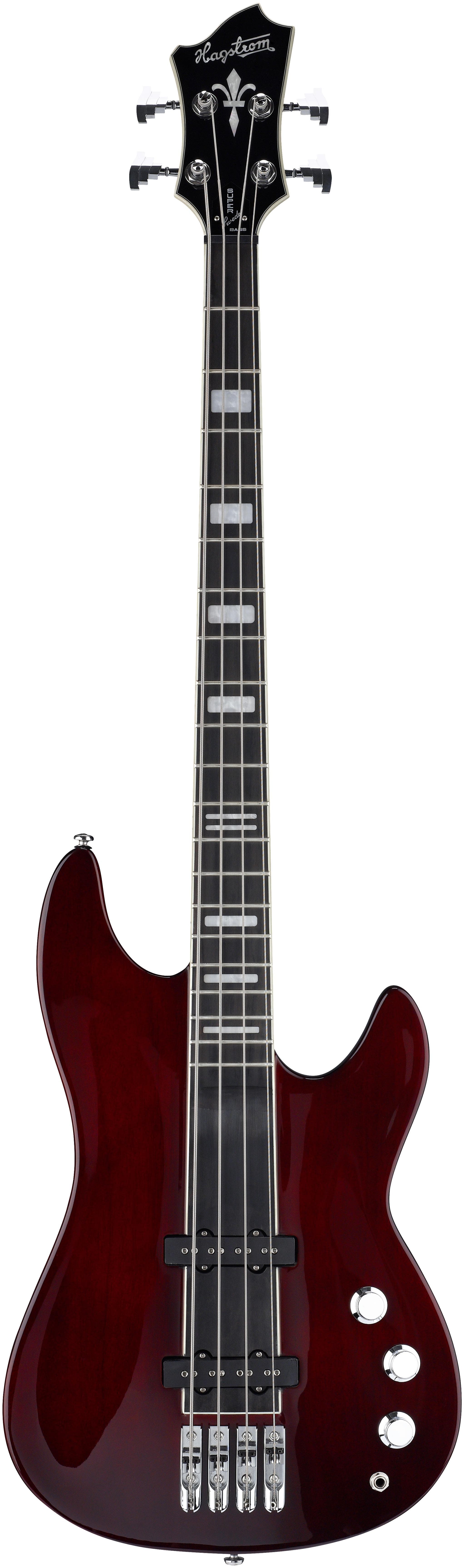 HAGSTROM SUPER SWEDE BASS NAT.MAHOG