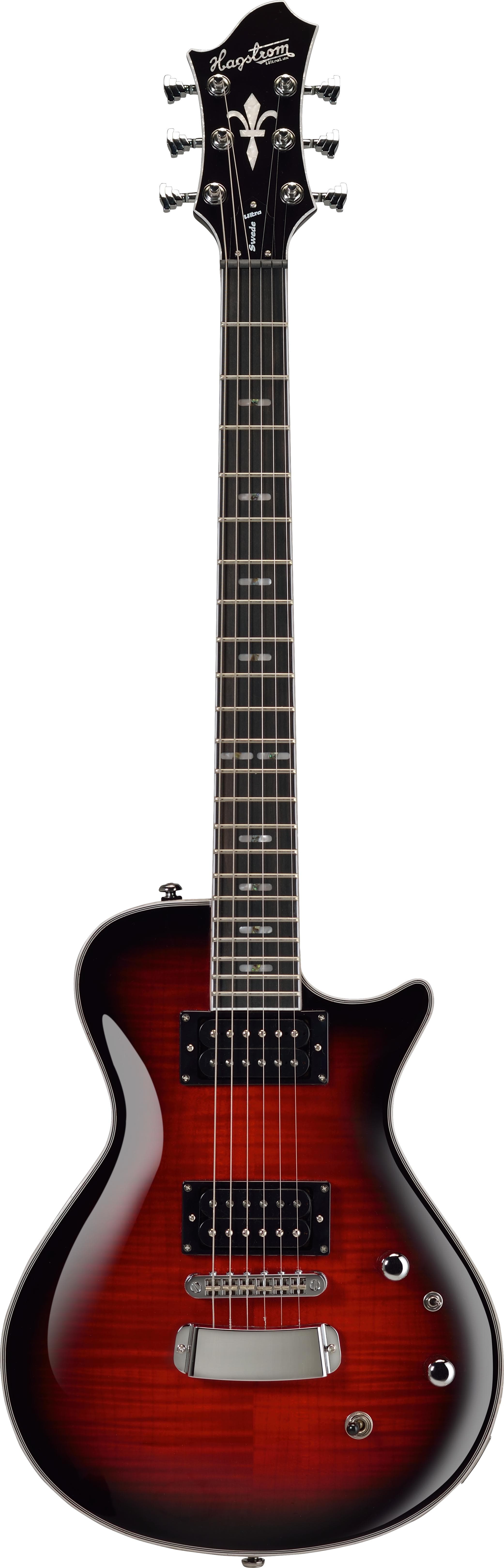 HAGSTROM ULTRA SWEDE BURGUNDY BURST