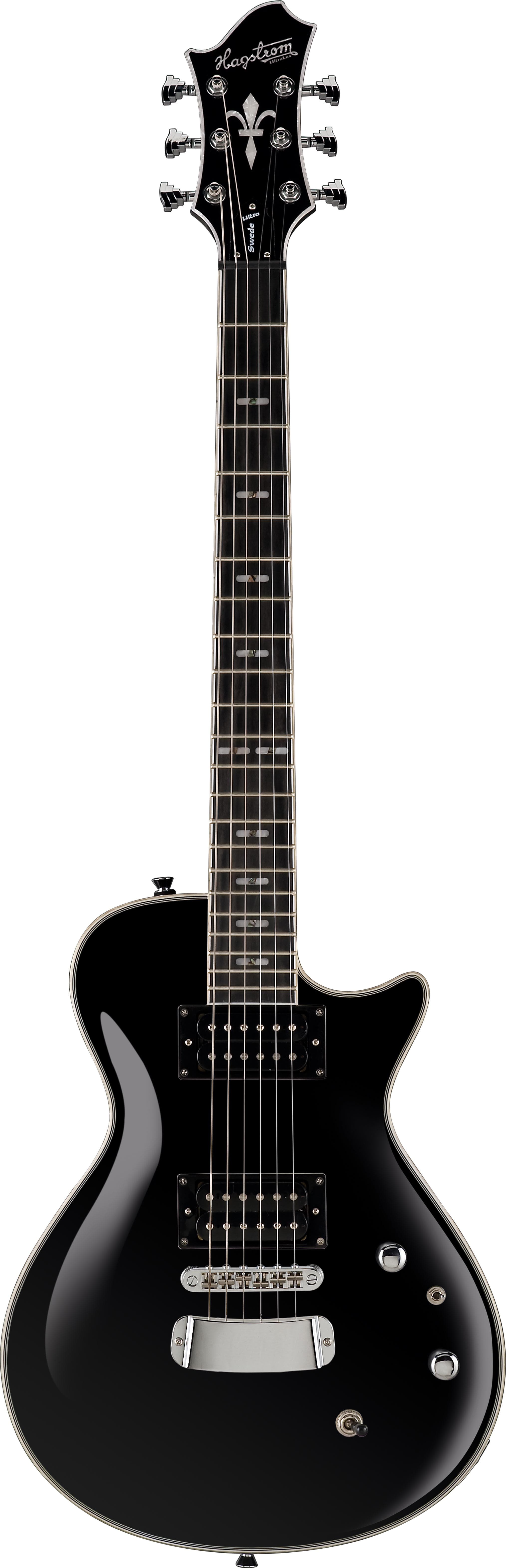 HAGSTROM ULTRA SWEDE BLACK GLOSS