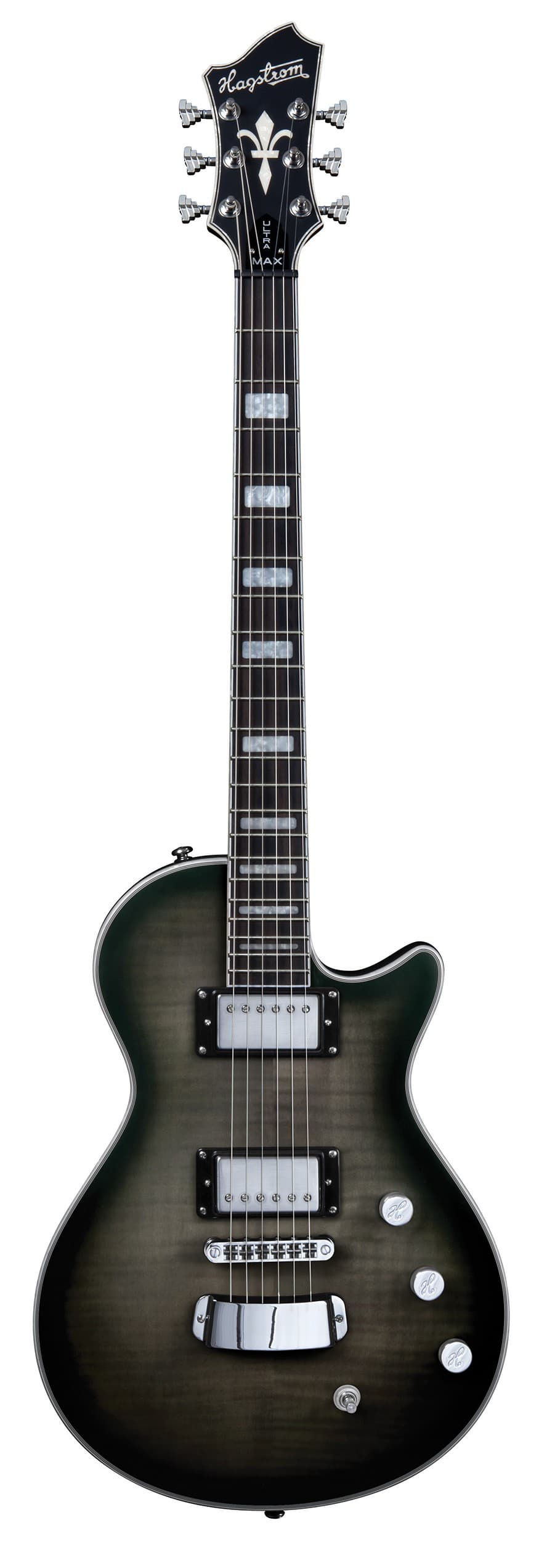 HAGSTROM ULTRA MAX SATIN COSMIC B/BURST