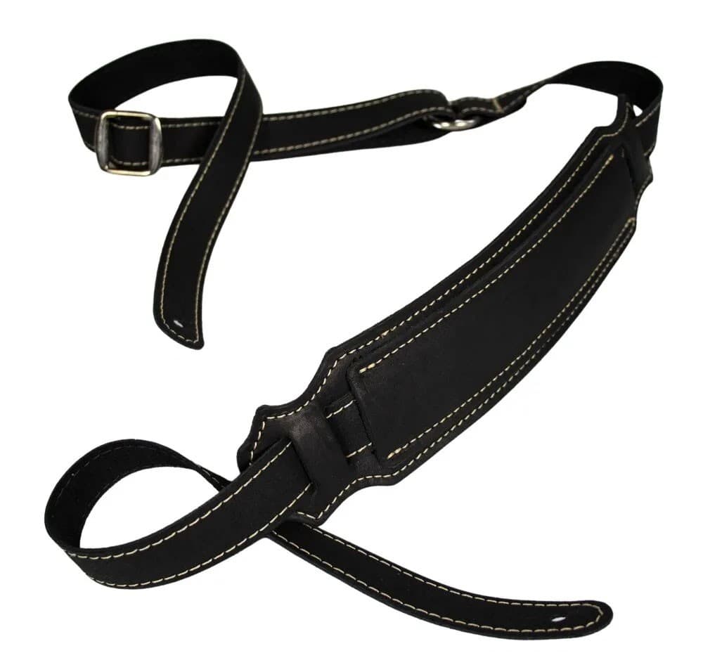 2.5 IN SHOULDER PAD BLACK GLOVE LEATHER