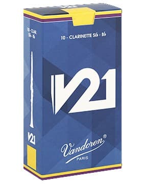 VANDOREN V21 BASS CLARINET REED (BOX 5)
