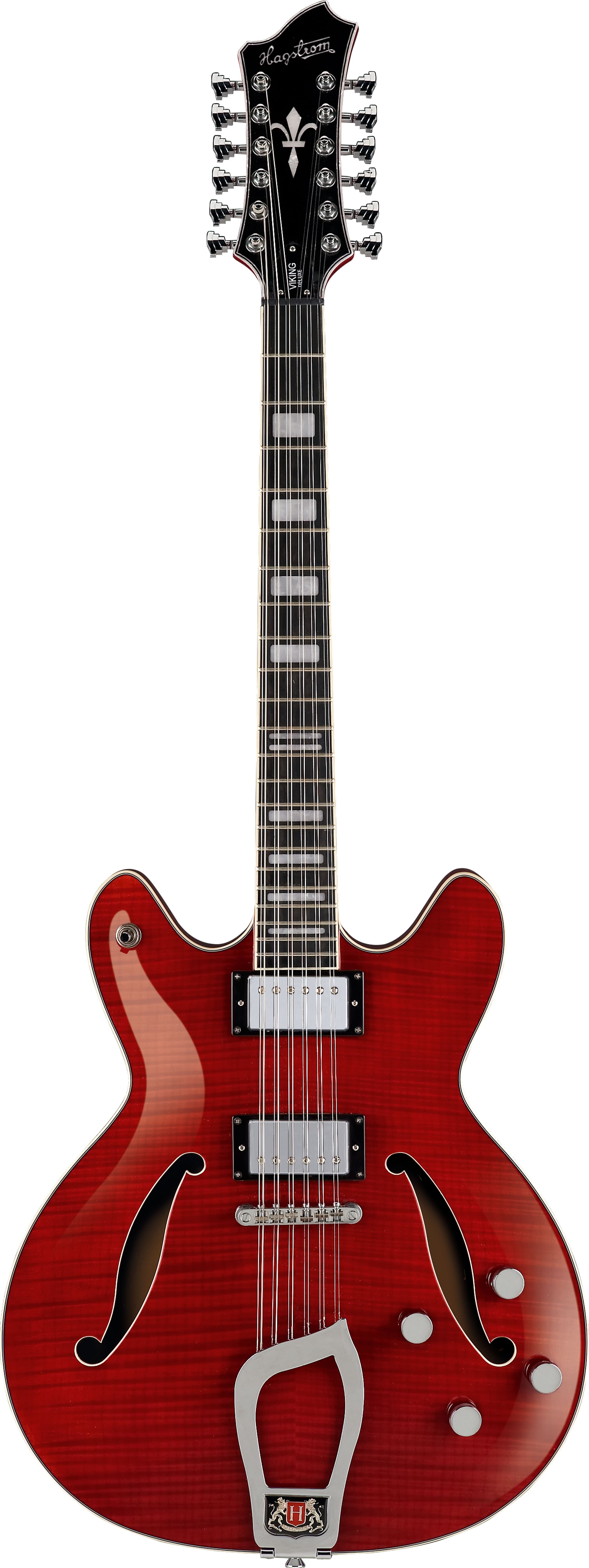 HAGSTROM VIKING DLX 12 STRING W CHERRY T